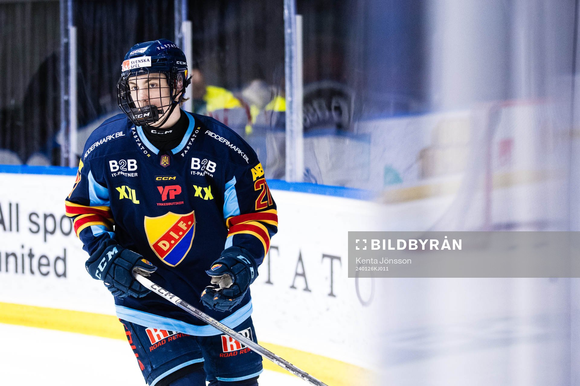 Djurgårdens Linus Eriksson