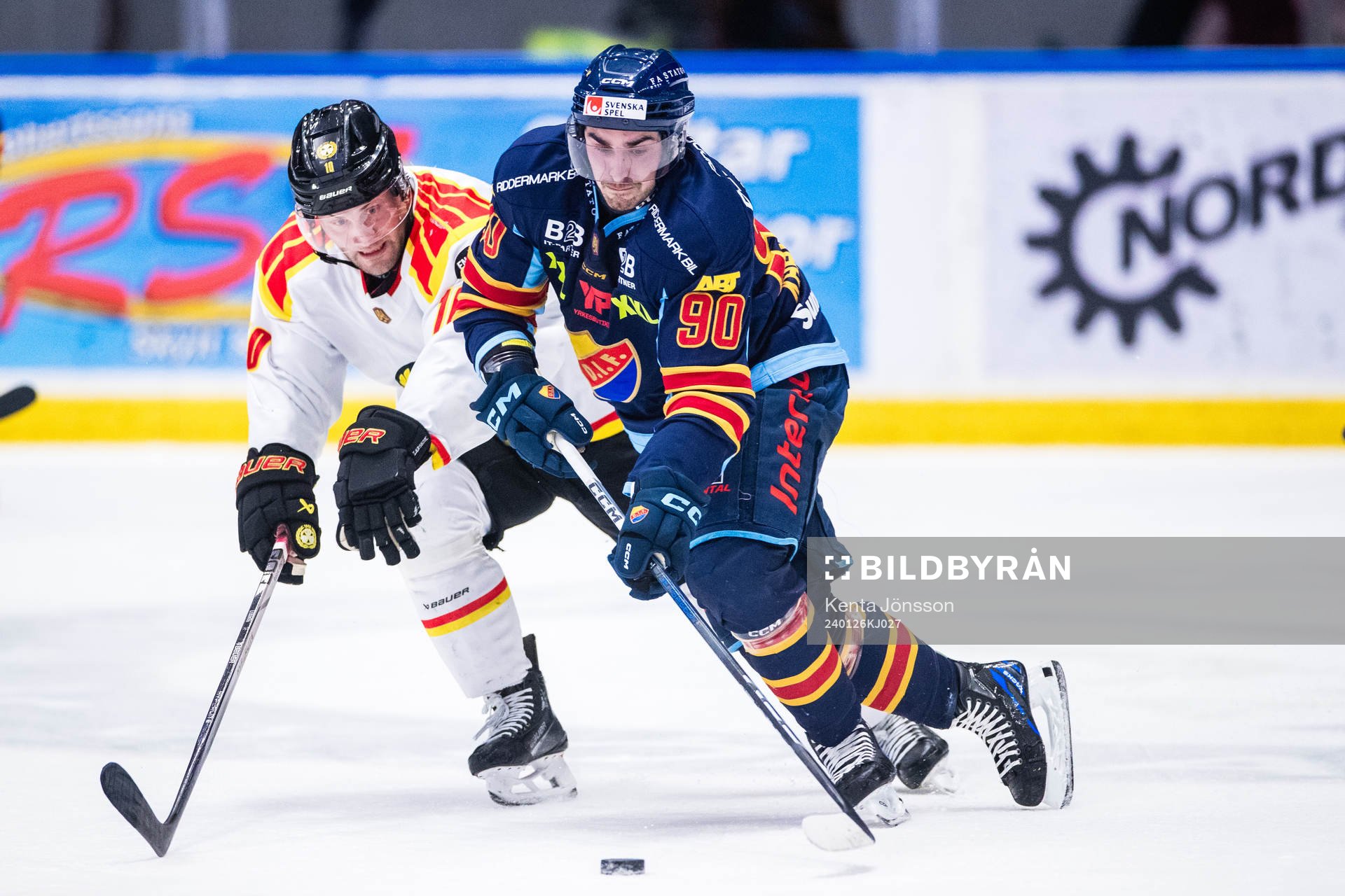 Brynäs Johan Larsson och Kevin Karlsson