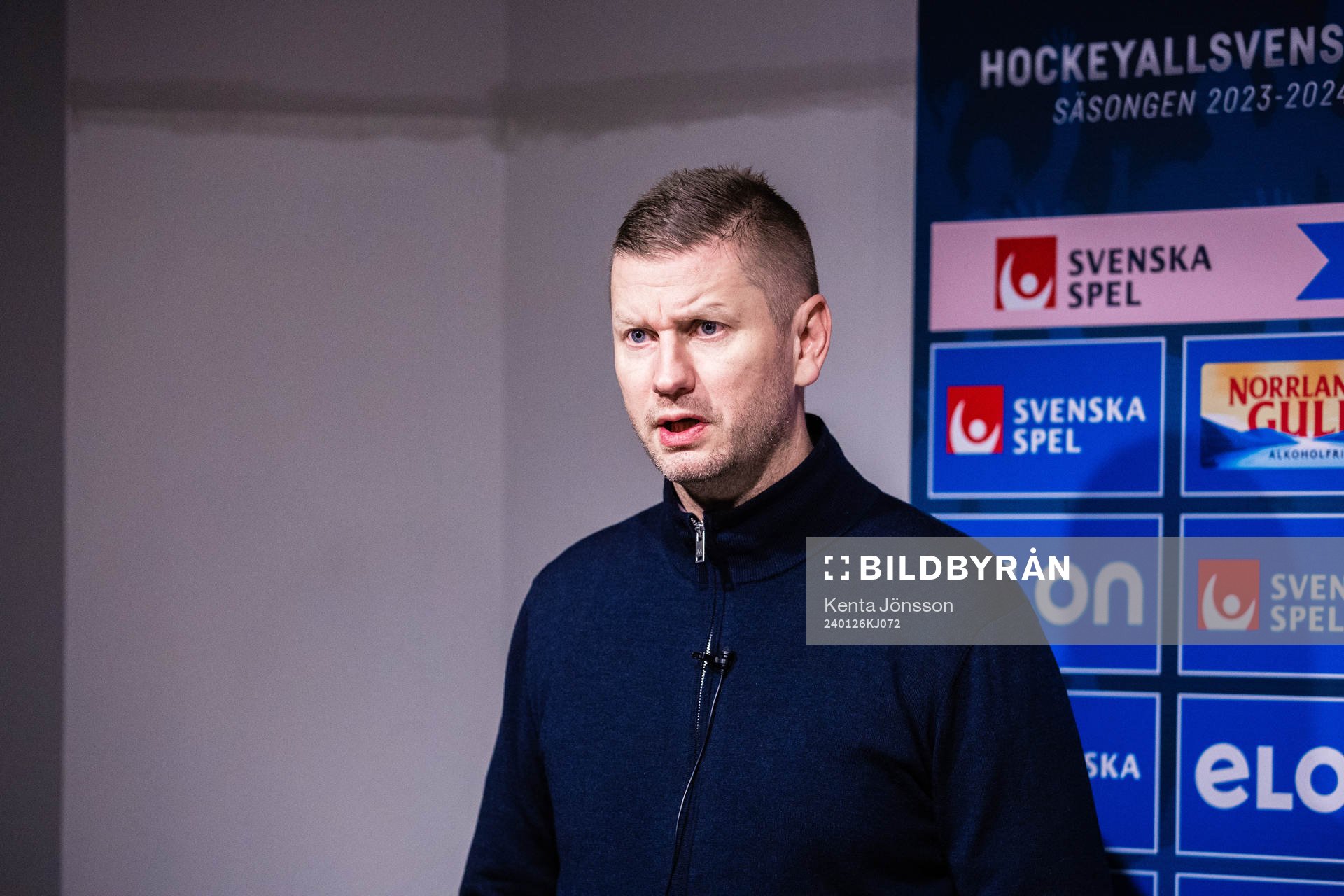 Djurgårdens tränare Michael Holmqvist