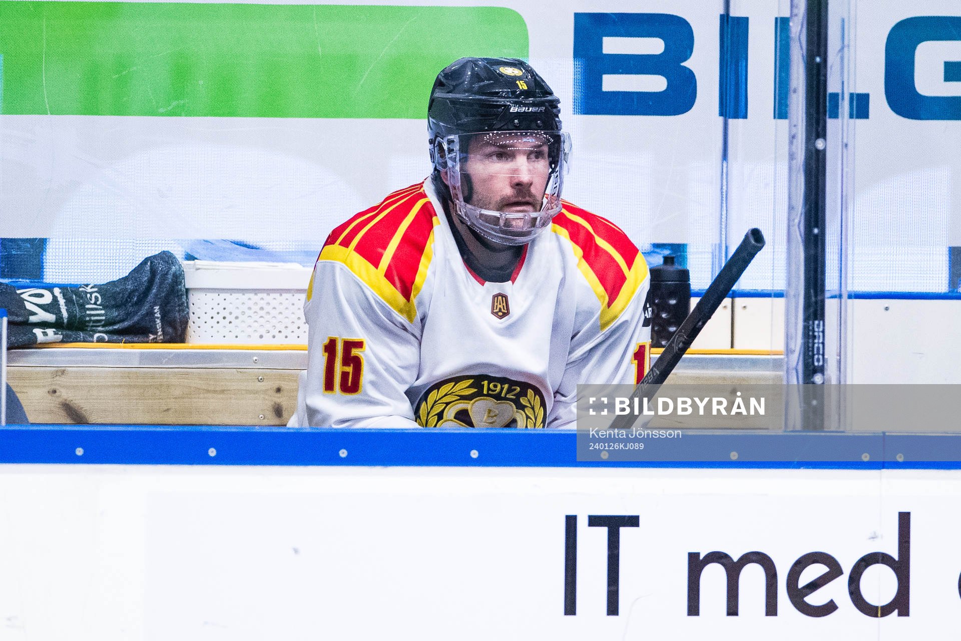 Brynäs Simon Bertilsson sitter utvisad