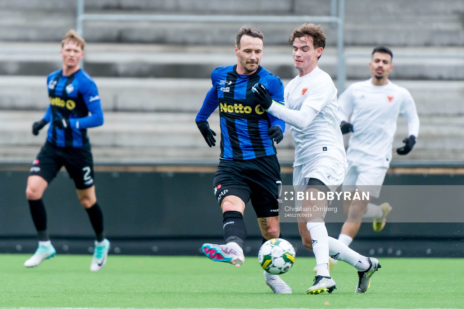HB Køges Mike Jensen och Kalmars Jacob Trenskow