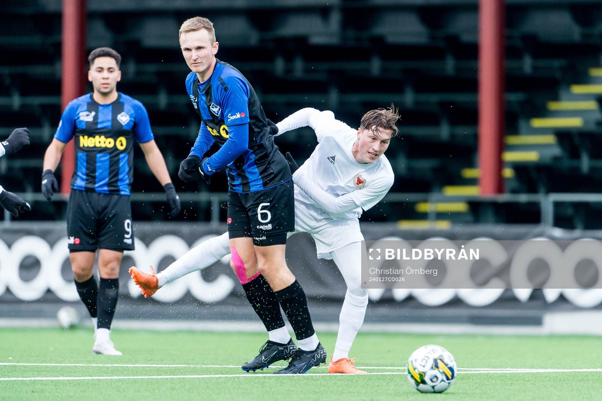 HB Køges Janus Seehusen och Kalmars Kevin Jensen