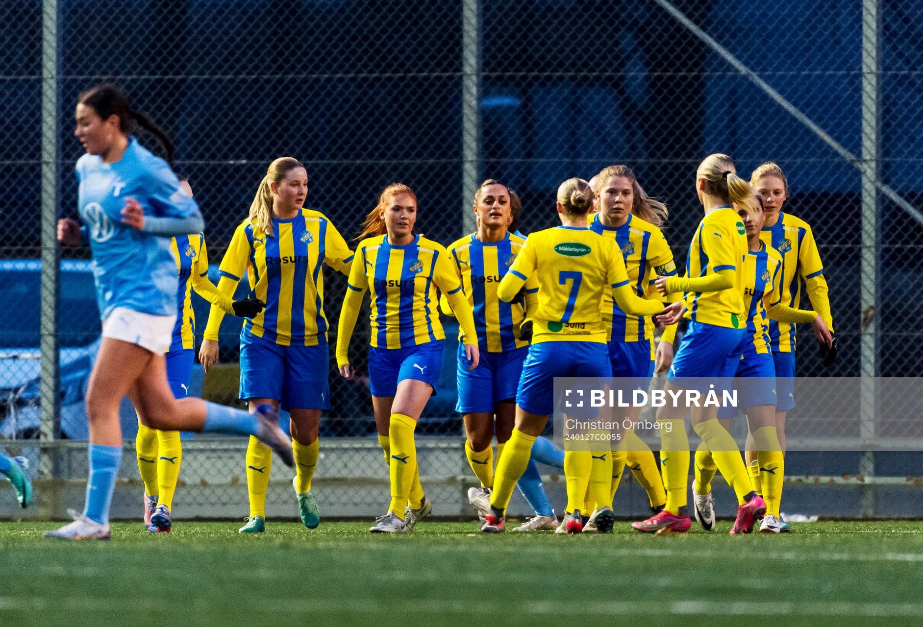 Eskilsminnes Marwa Said jublar