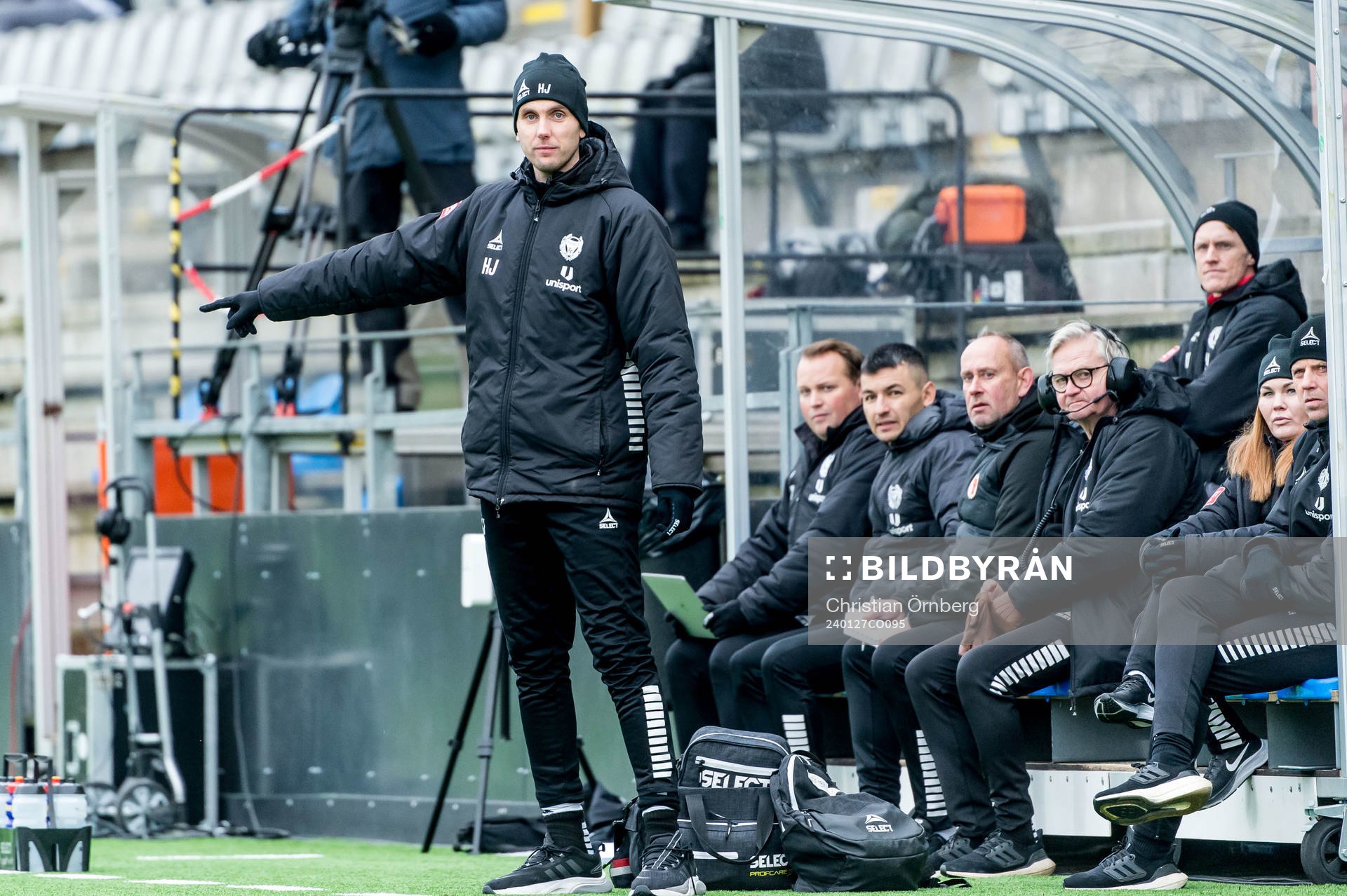 Kalmars tränare Henrik Jensen