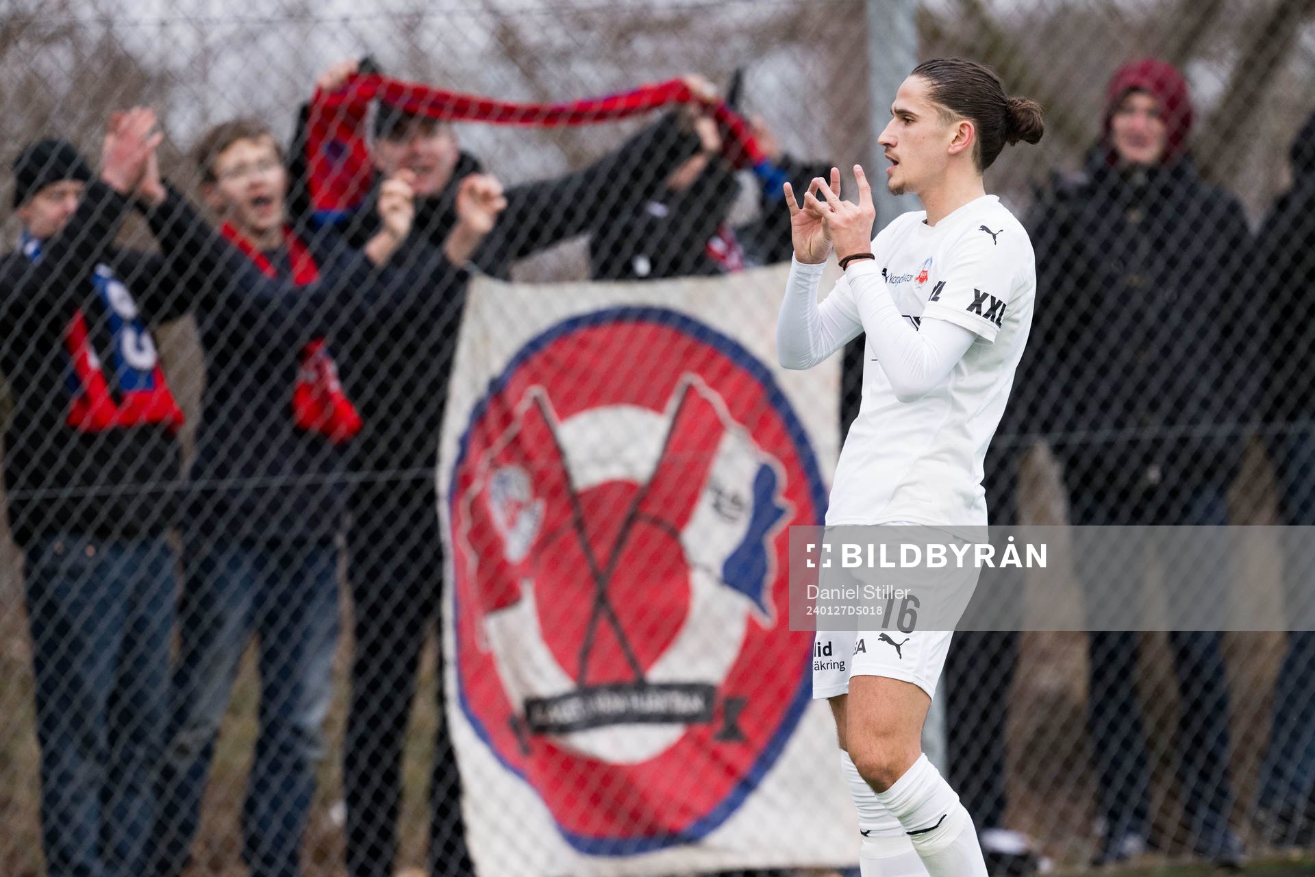 Helsingborgs Ervin Gigovic jublar