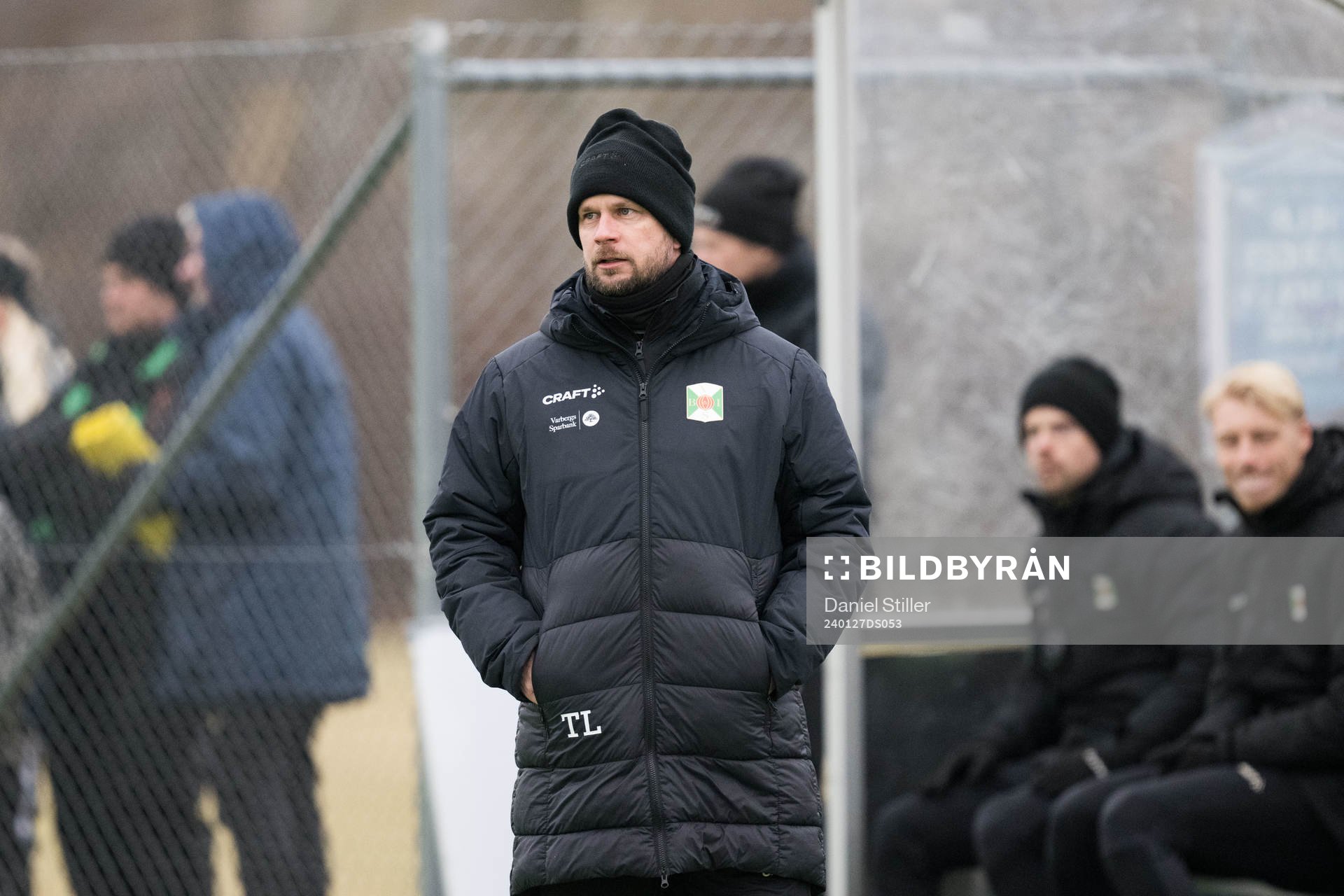 Varbergs tränare Tobias Linderoth