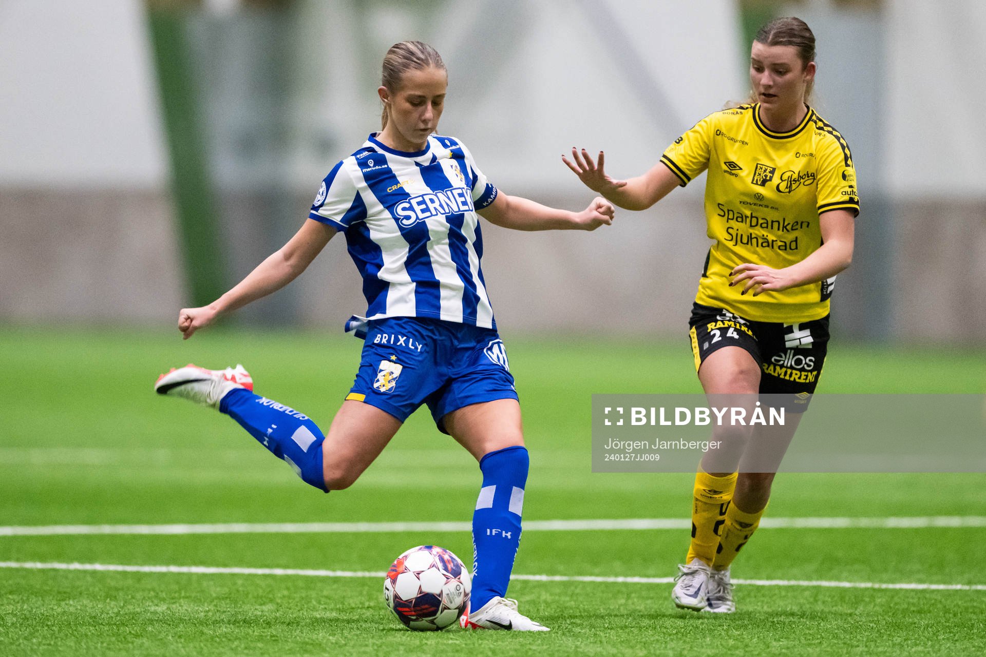 IFK Göteborgs Isabella Svanström och Elfsborgs Ida