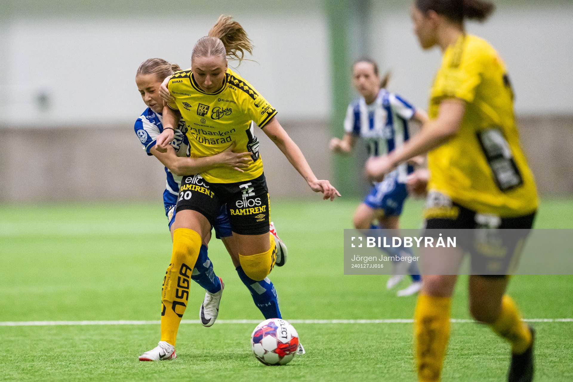 IFK Göteborgs Isabella Svanström och Elfsborgs Stina