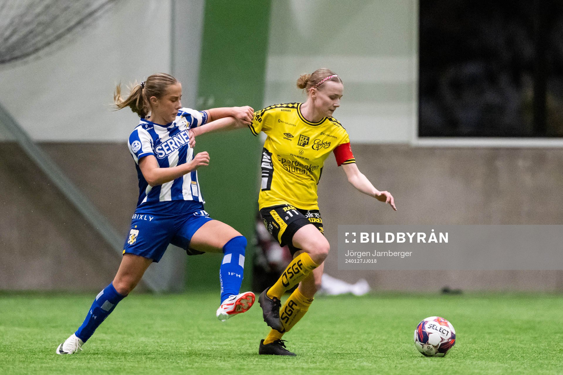 IFK Göteborgs Isabella Svanström och Elfsborgs Leann