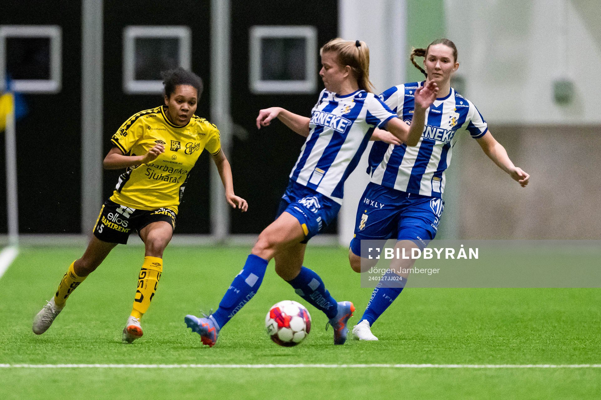 Elfsborgs Vanessa Lopez och IFK Göteborgs Nicole Fallqvist
