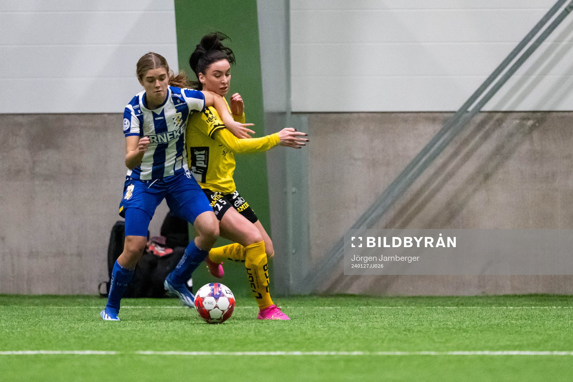 IFK Göteborgs Lilly Hamstein och Elfsborgs Izabella
