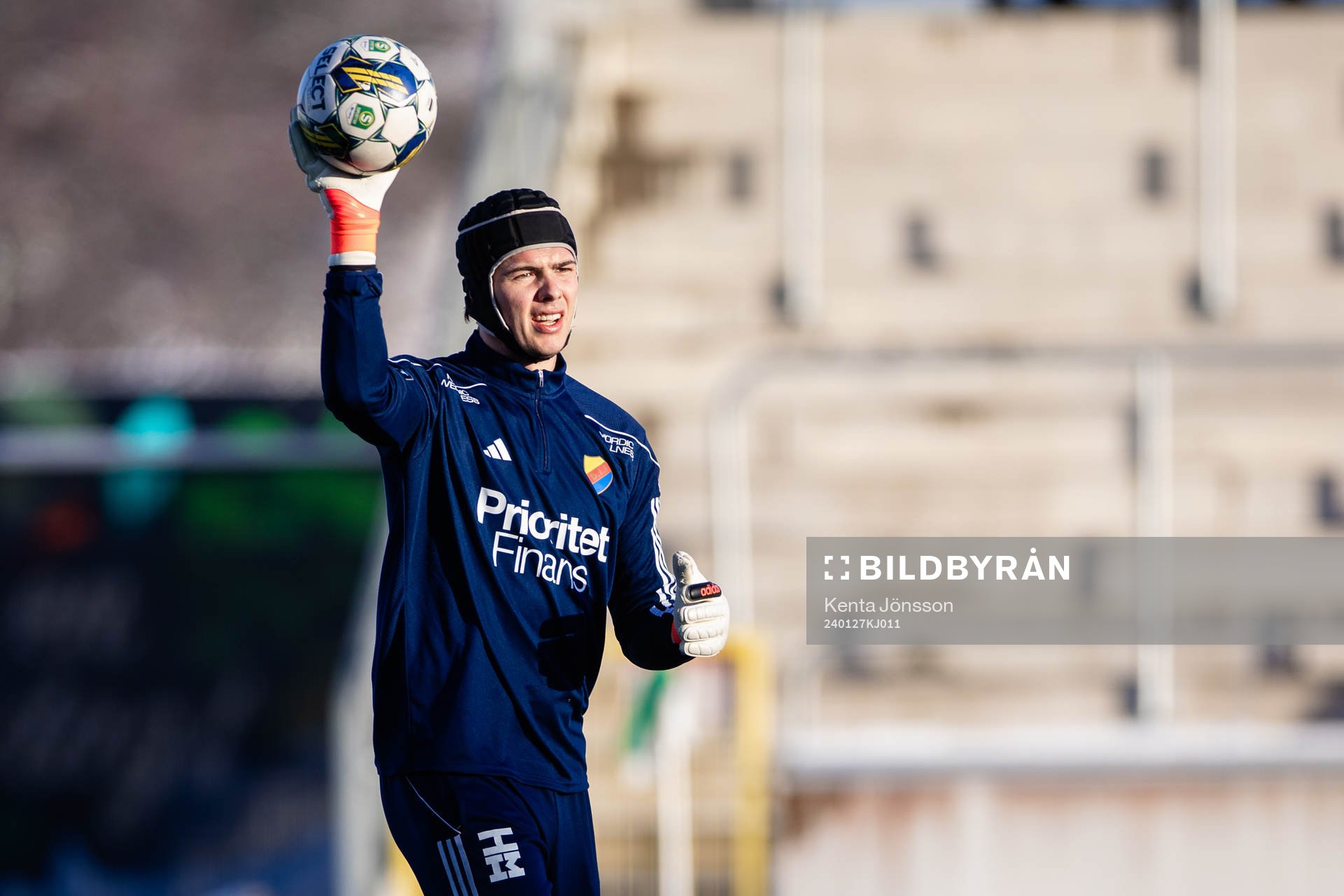 Djurgårdens målvakt Jacob Widell Zetterström