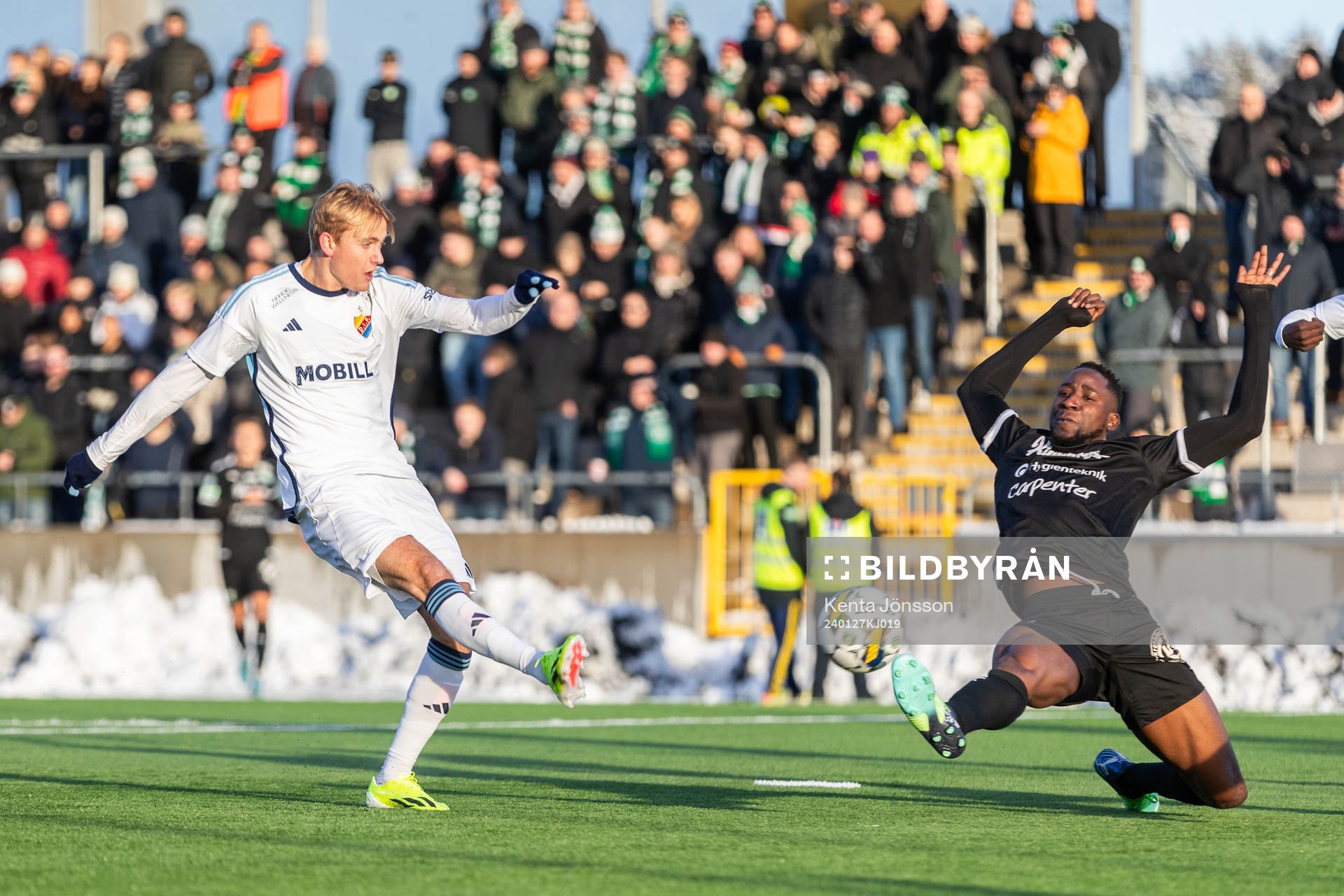 Djurgårdens Oskar Fallenius och Västerås SKs Frederic