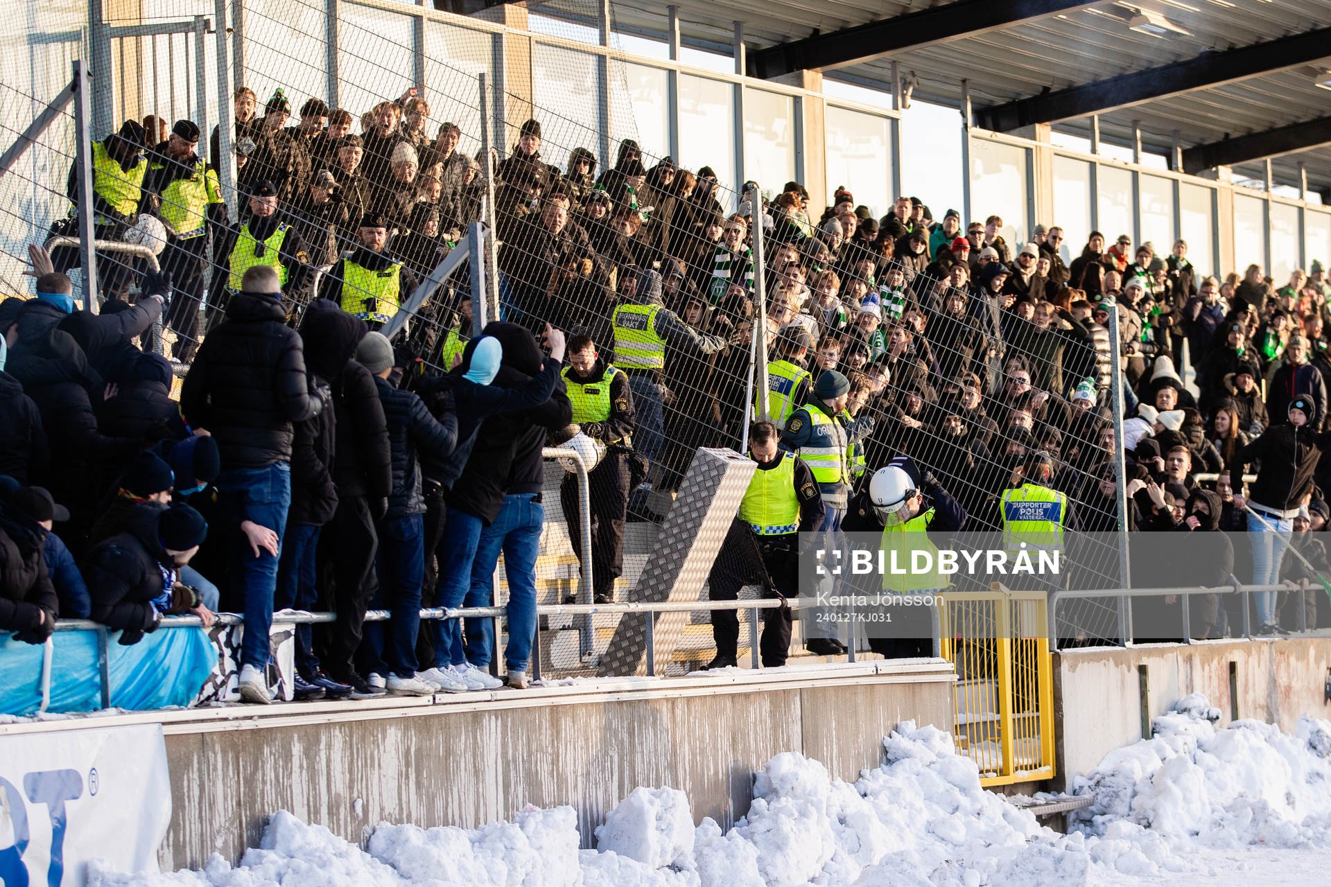 Oroligheter mellan Västerås SKs och Djurgårdens