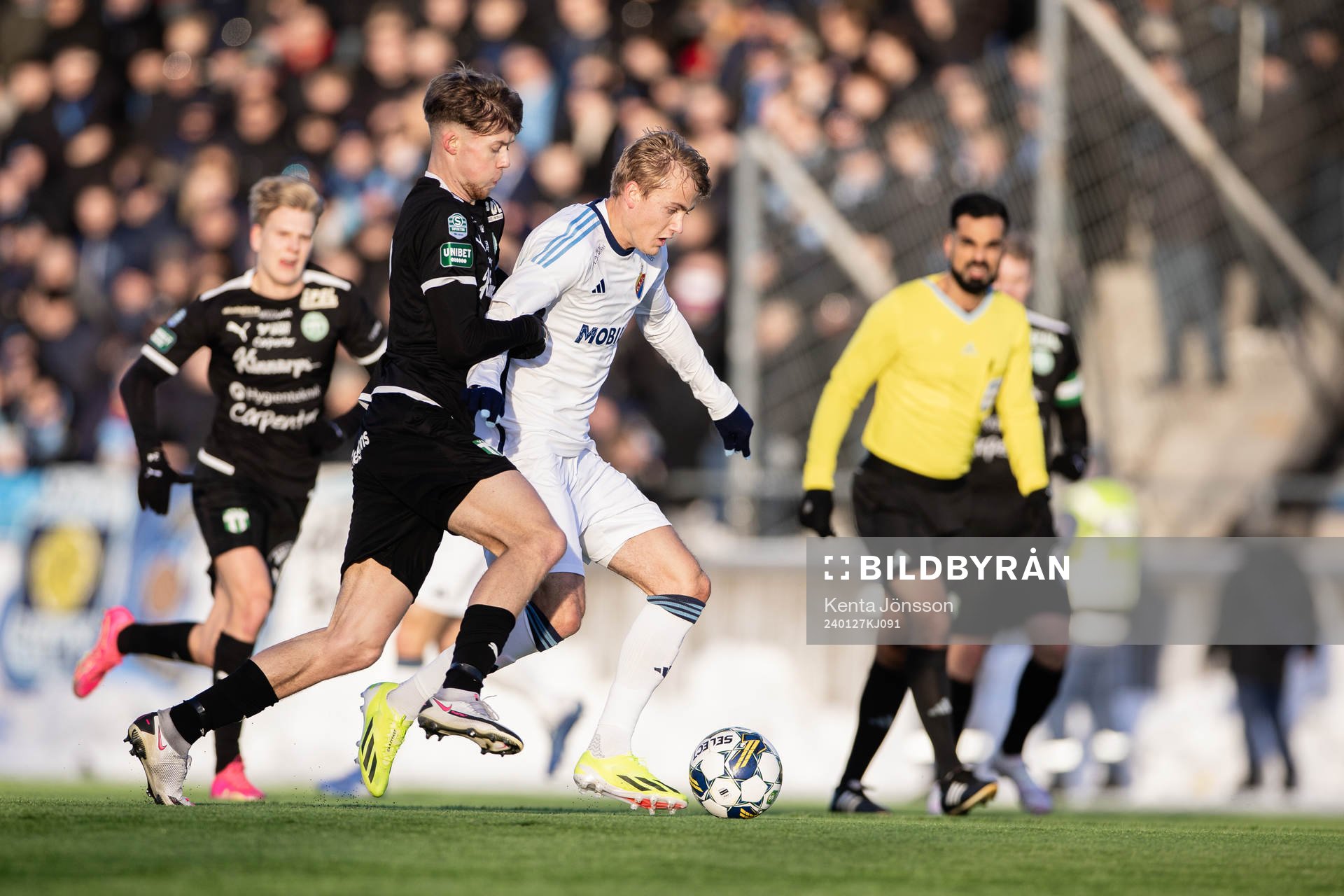 Västerås SKs Patric Åslund och Djurgårdens Oskar