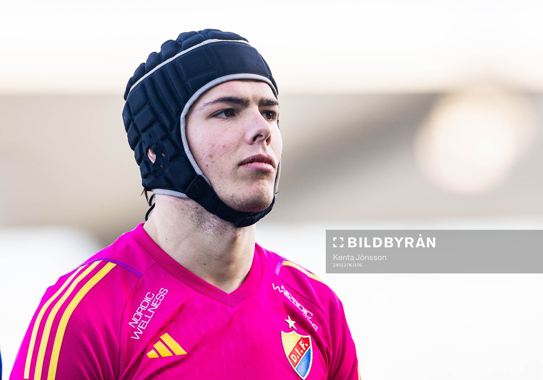 Djurgårdens målvakt Jacob Widell Zetterström