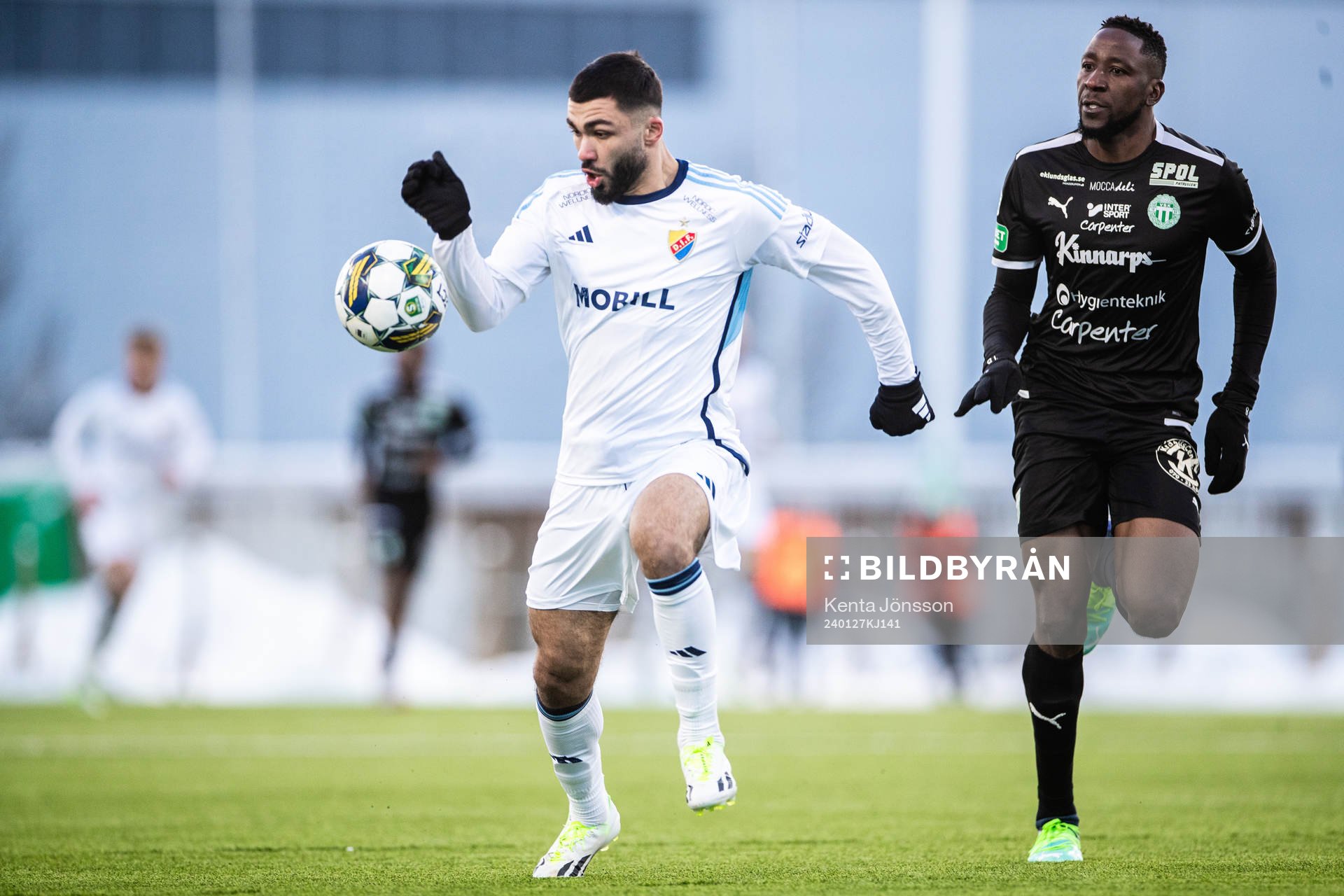 Djurgårdens Musa Gurbanli och Västerås SKs Frederic