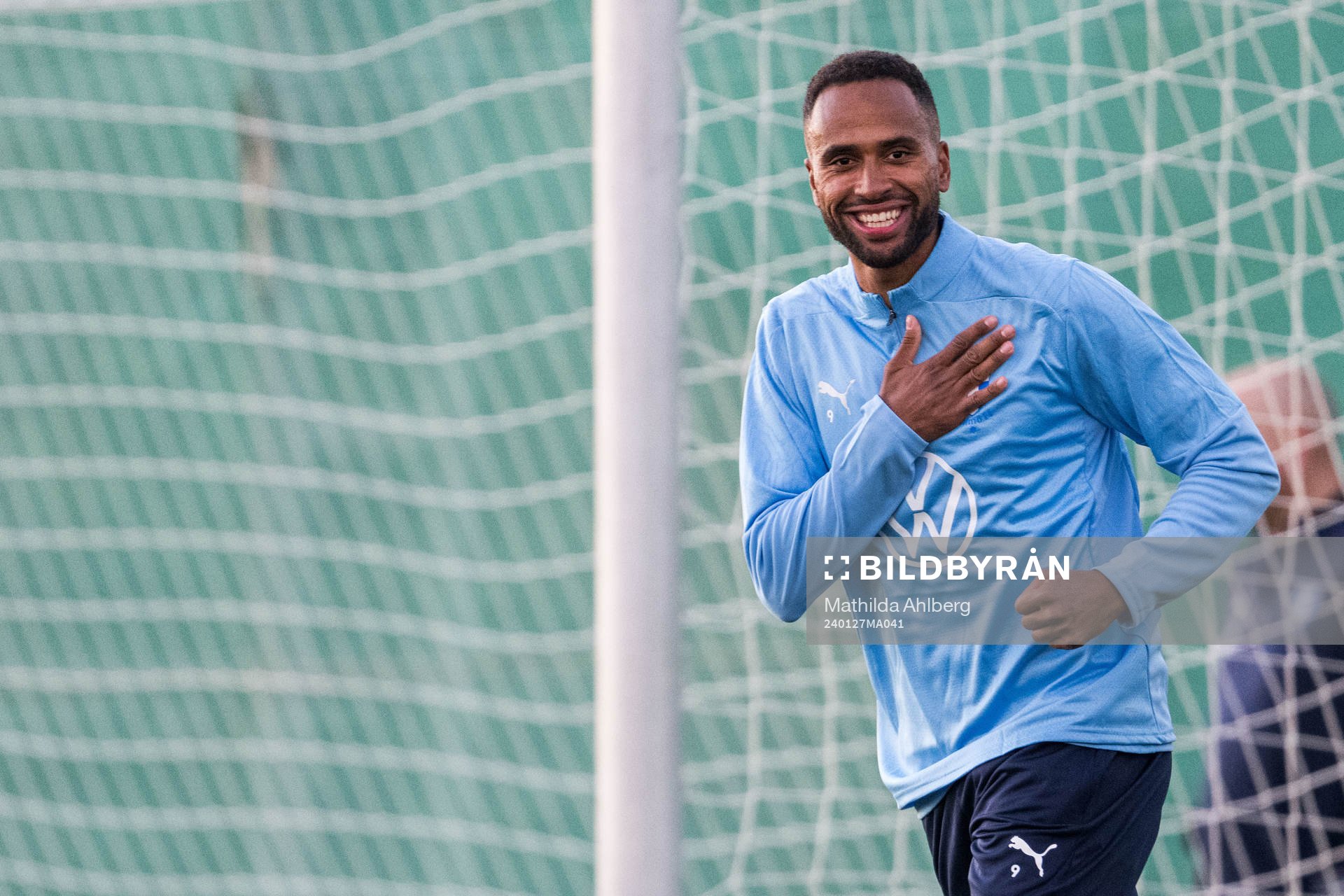 Malmö FFs Isaac Kiese Thelin jublar