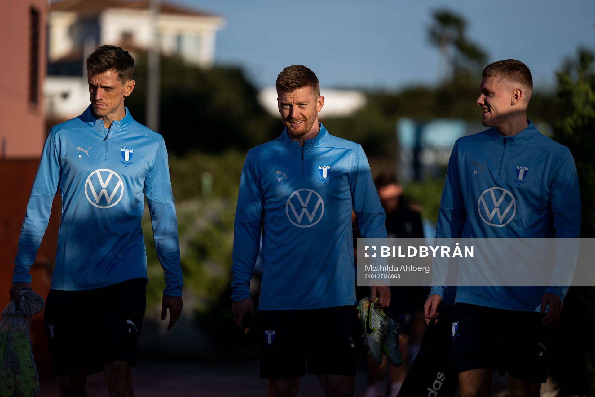 Søren Rieks, Anders Christiansen och Sebastian Jörgensen