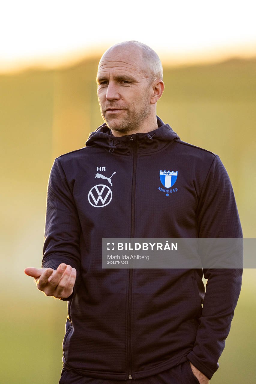 Tränare Henrik Rydström