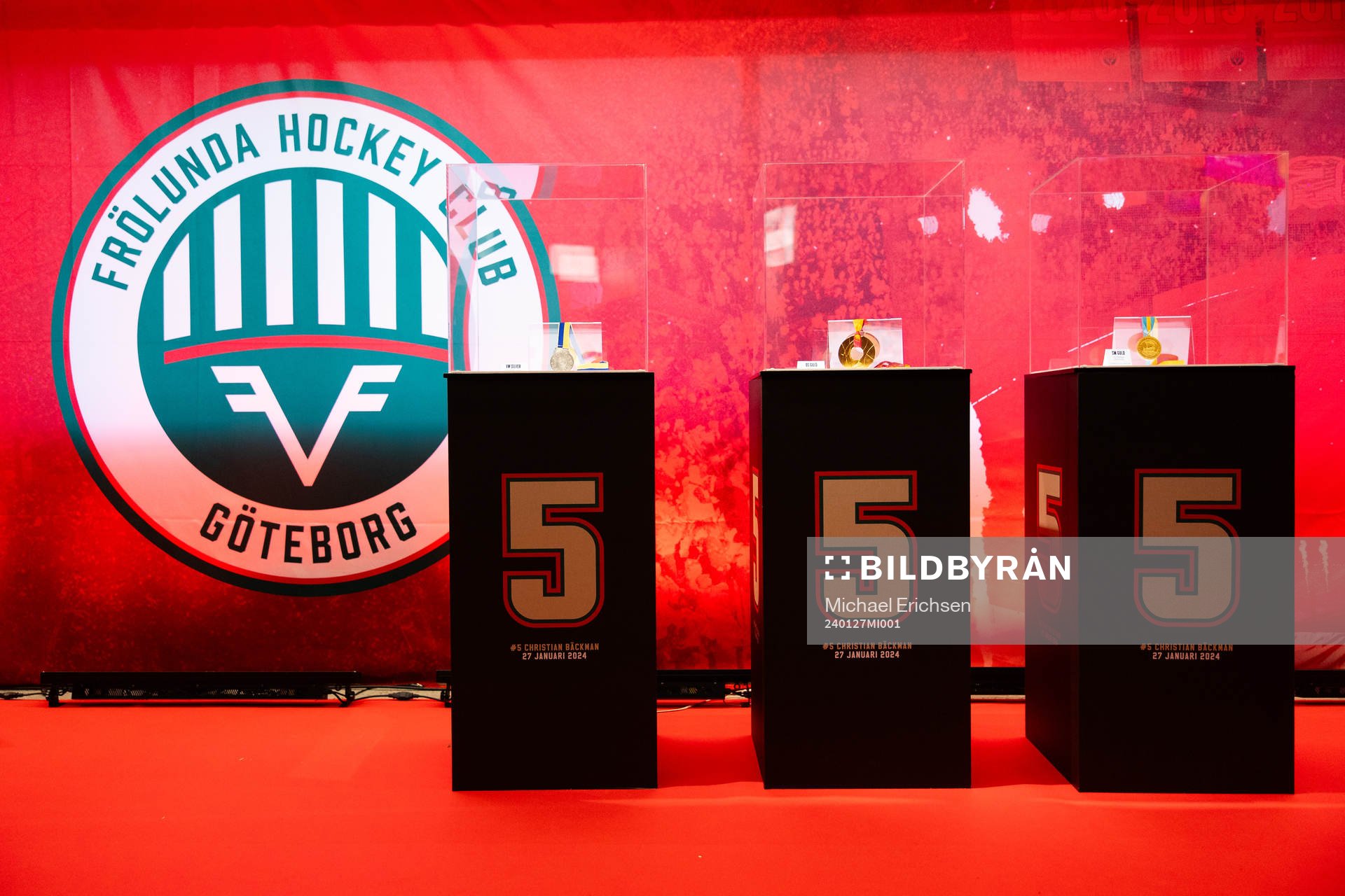 Tidigare Frölunda spelaren Christian Bäckmans