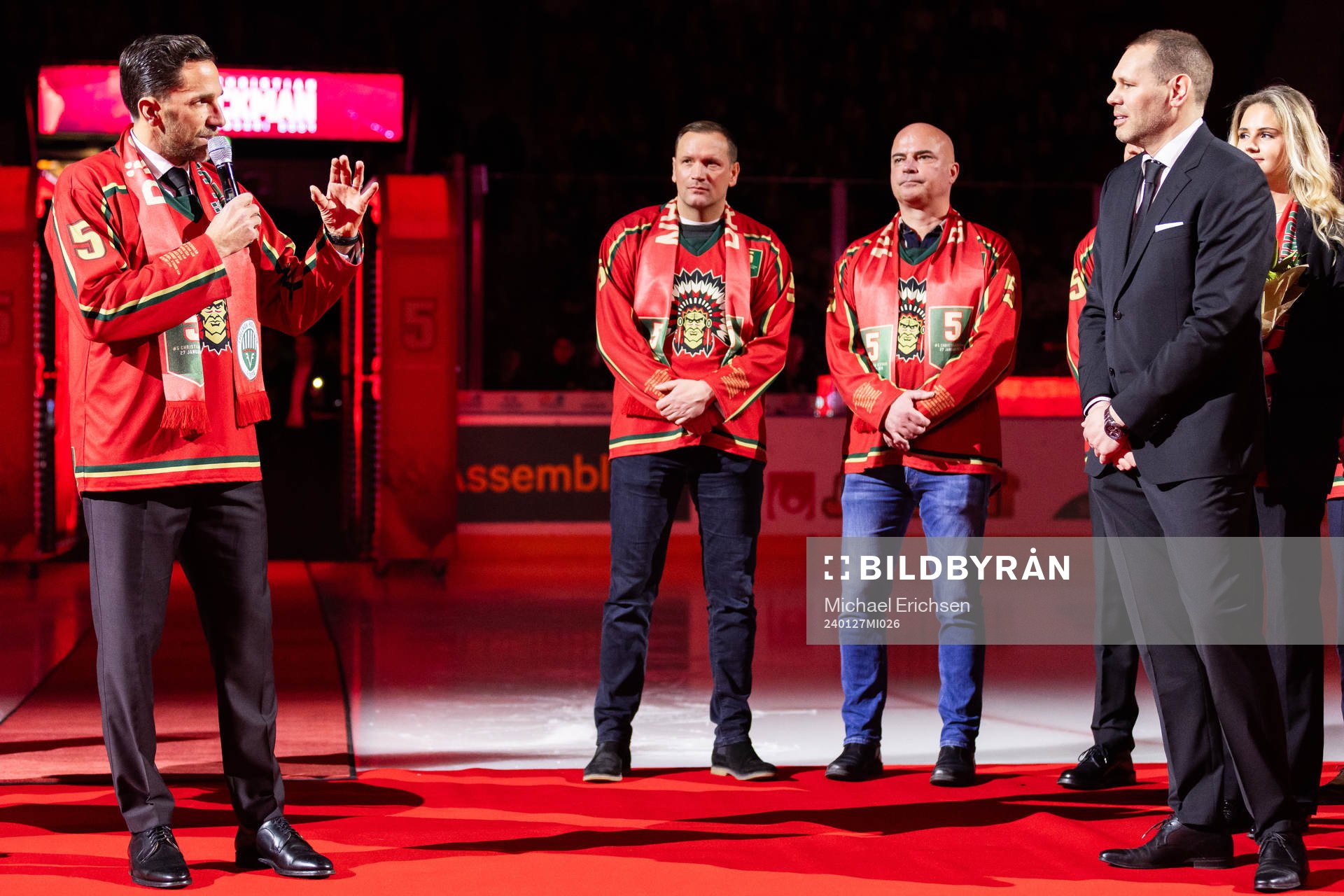 Frölundas Joel Lundqvist och Christian Bäckman