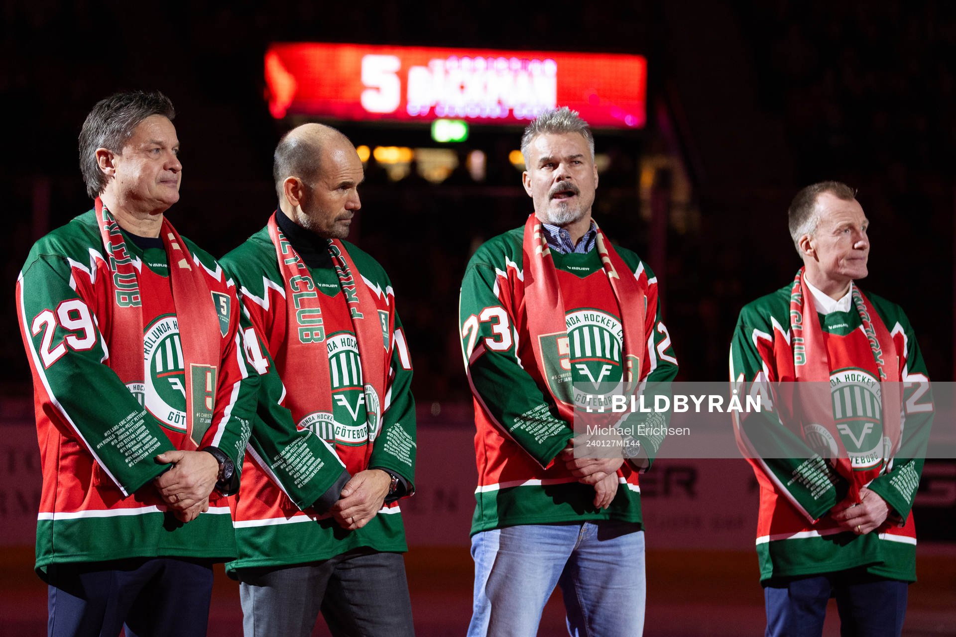 Stefan Larsson, Patrik Carnbäck, Ronnie Sundin och Niklas