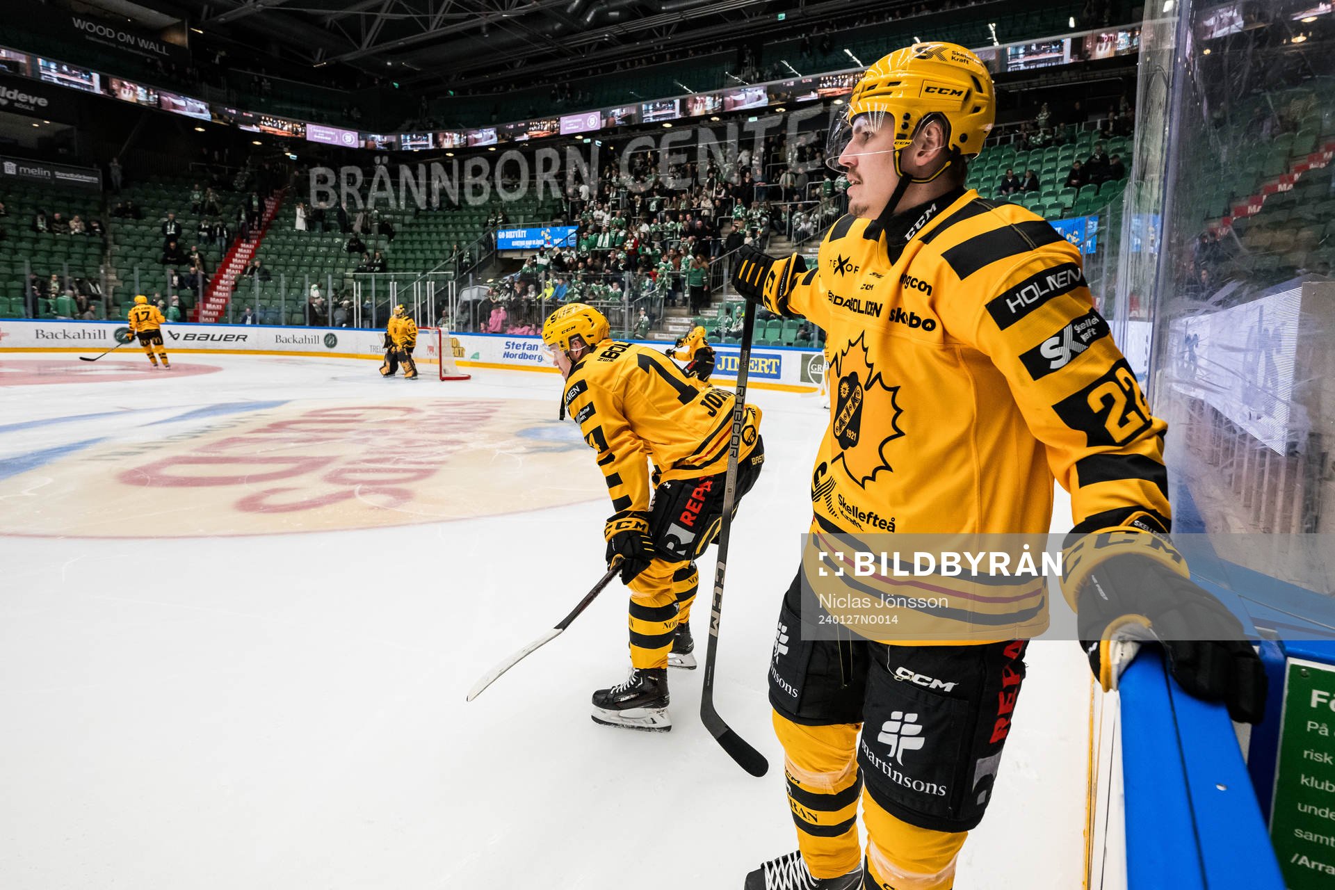 Skellefteås Andreas Johnson  och Jonathan Johnson