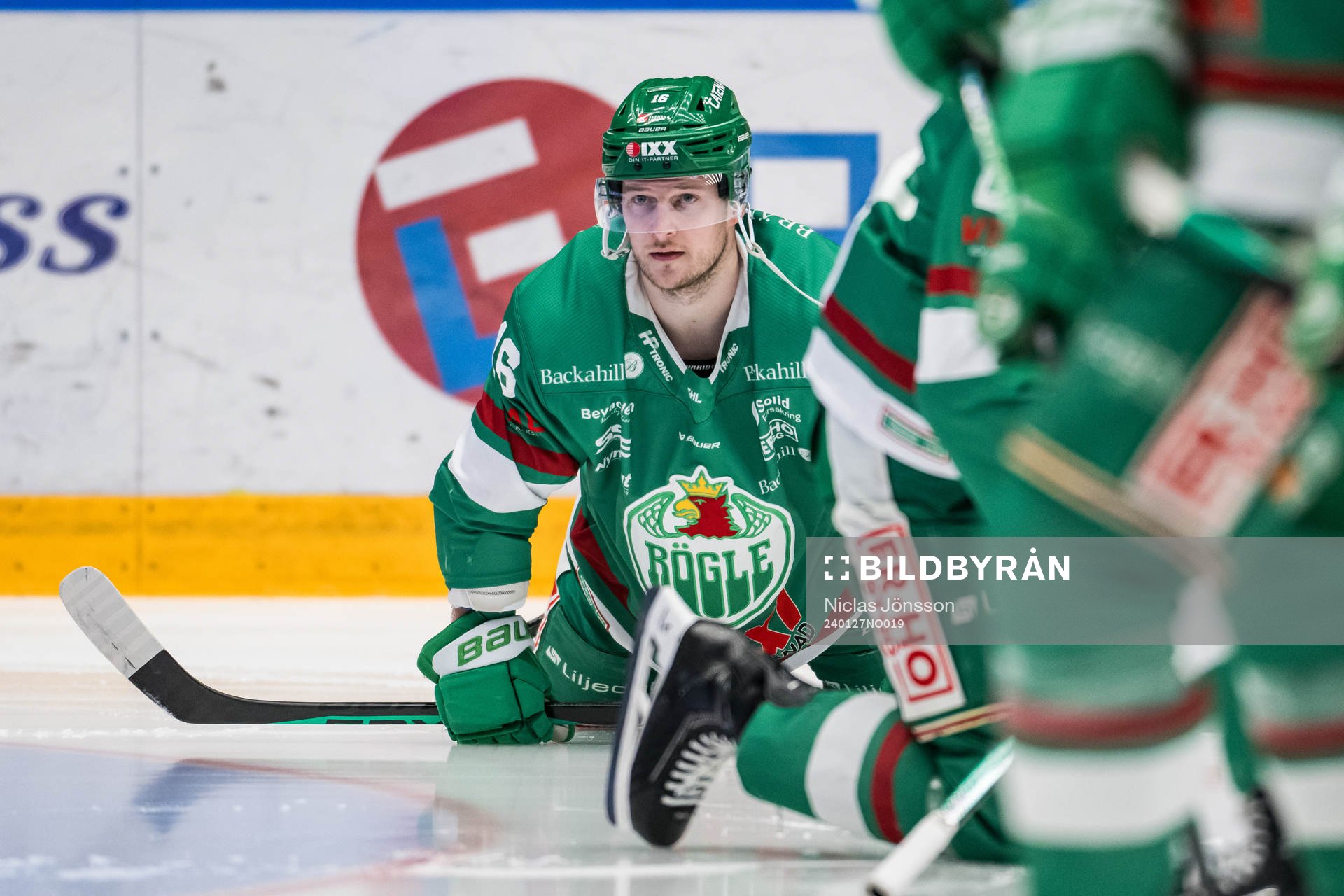 under ishockeymatchen i SHL mellan Rögle och Skellefteå
