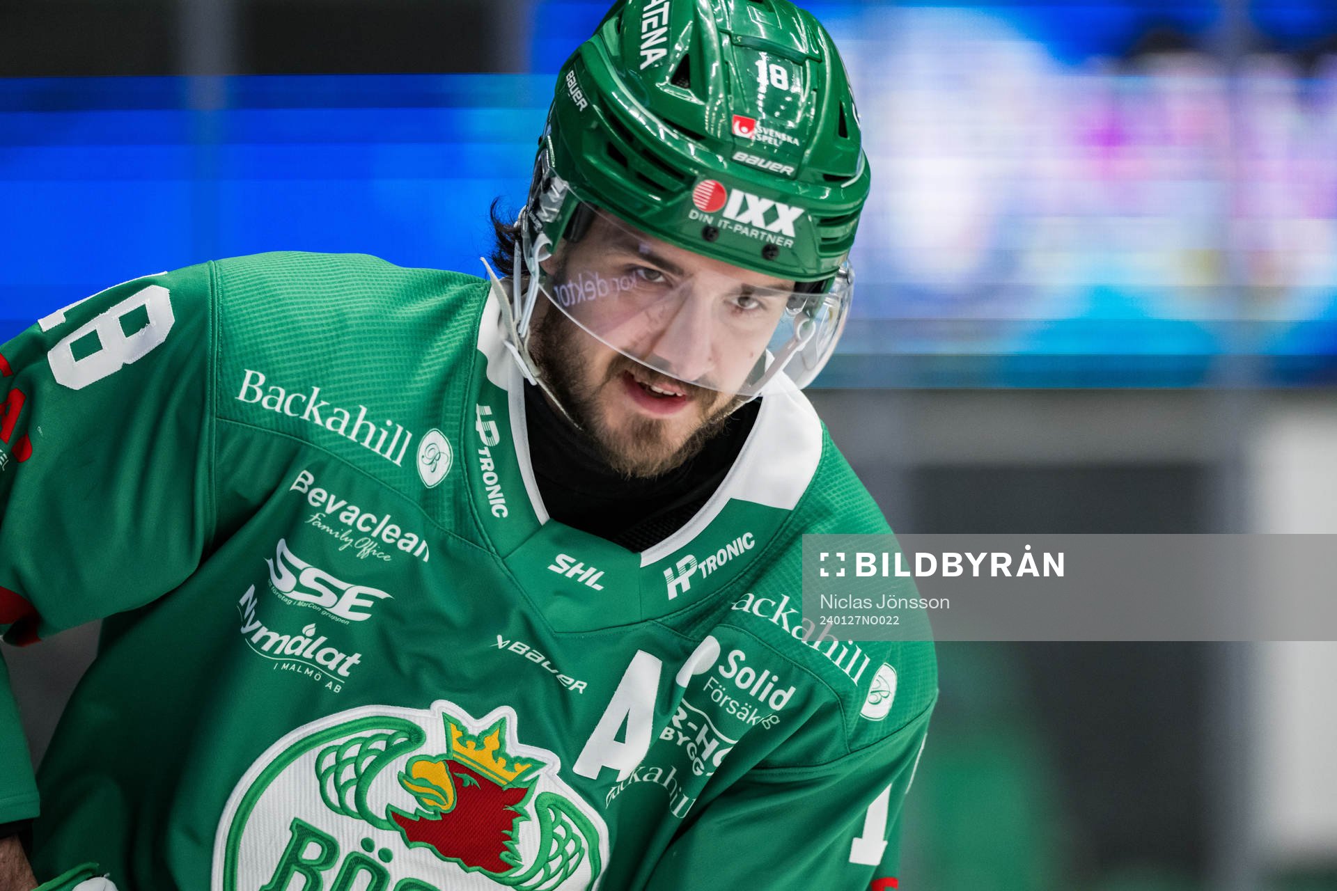 under ishockeymatchen i SHL mellan Rögle och Skellefteå