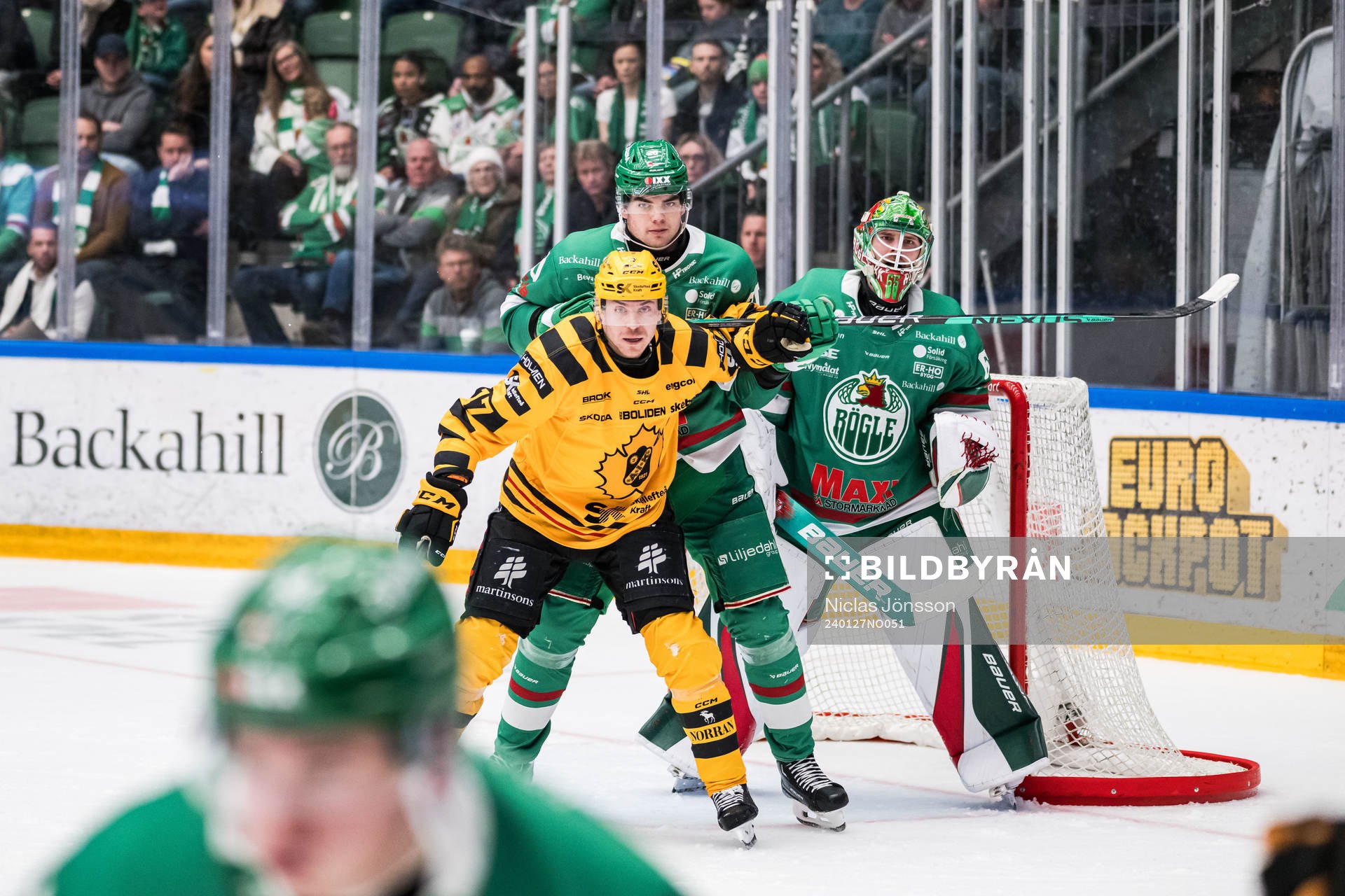 Skellefteås Pär Lindholm och Rögles Lian Bichsel