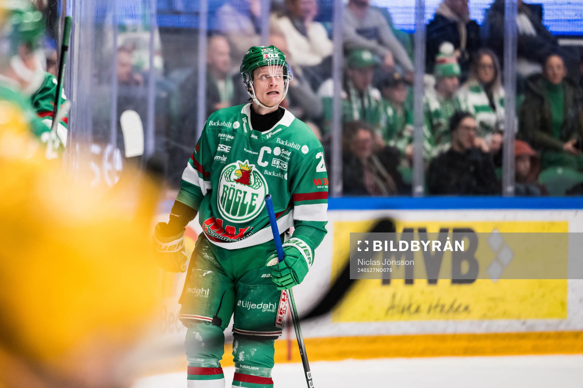 Rögles Anton Bengtsson deppar