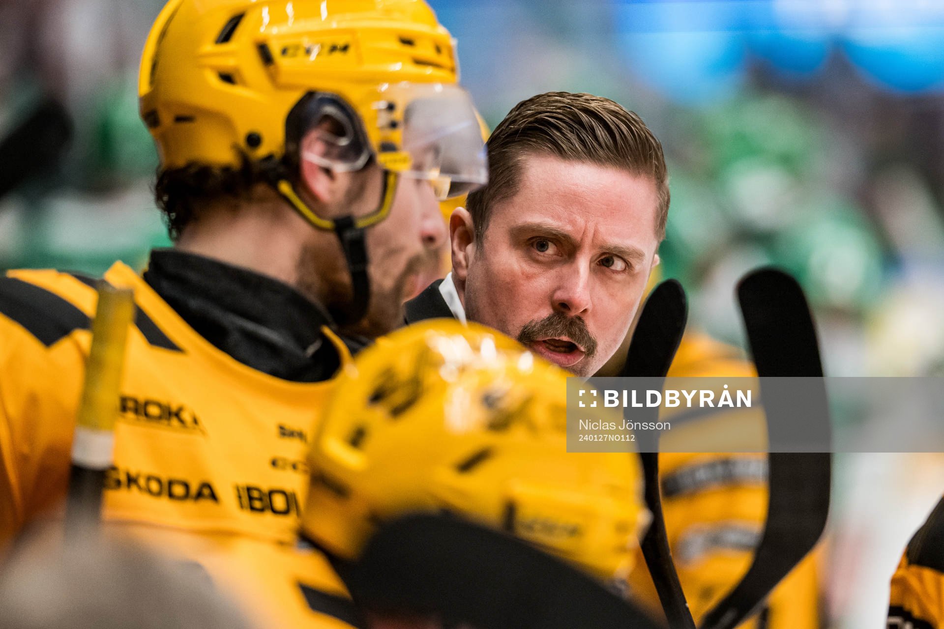 Skellefteås assisterande tränare Pierre Johnsson