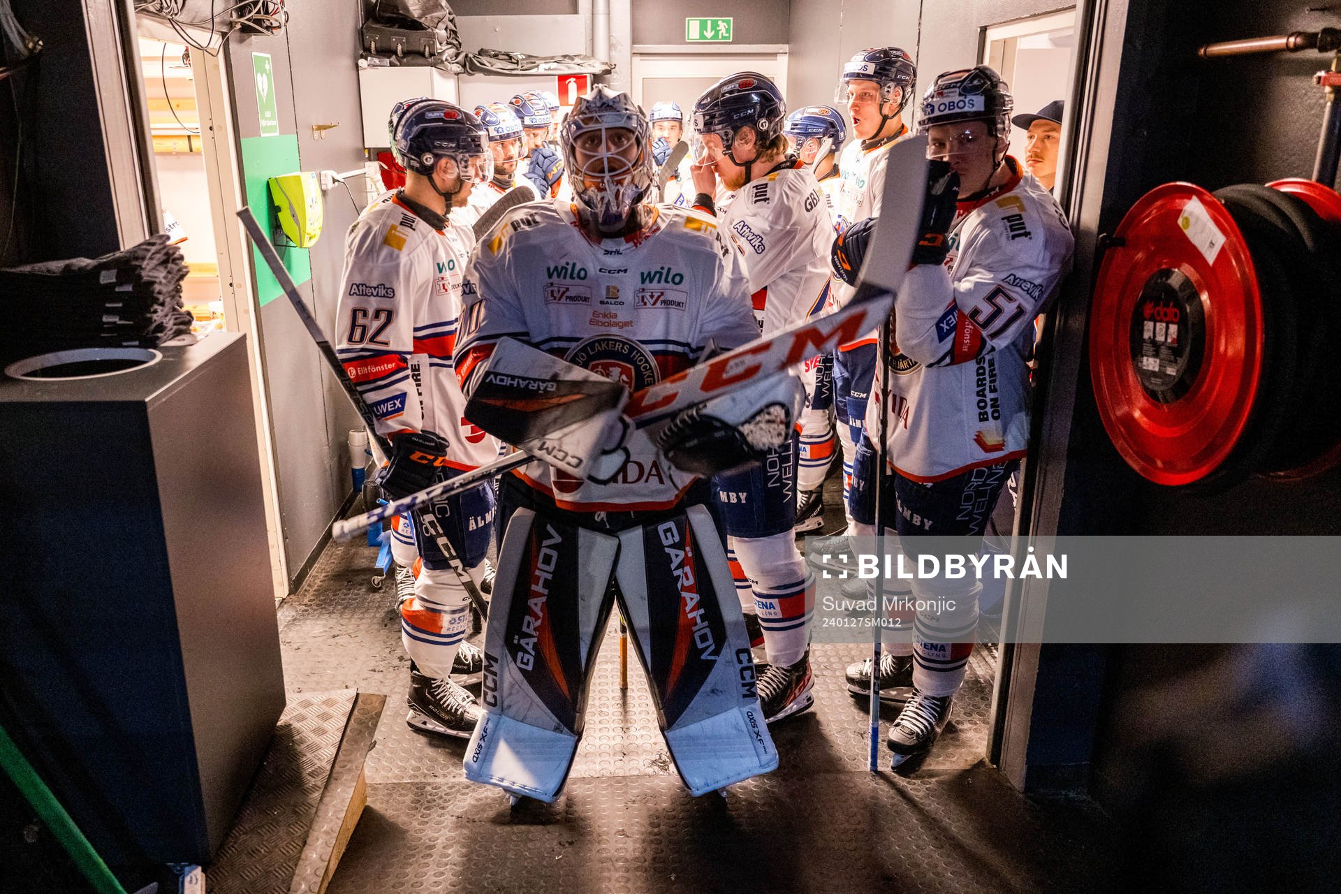 Växjös målvakt Adam Åhman