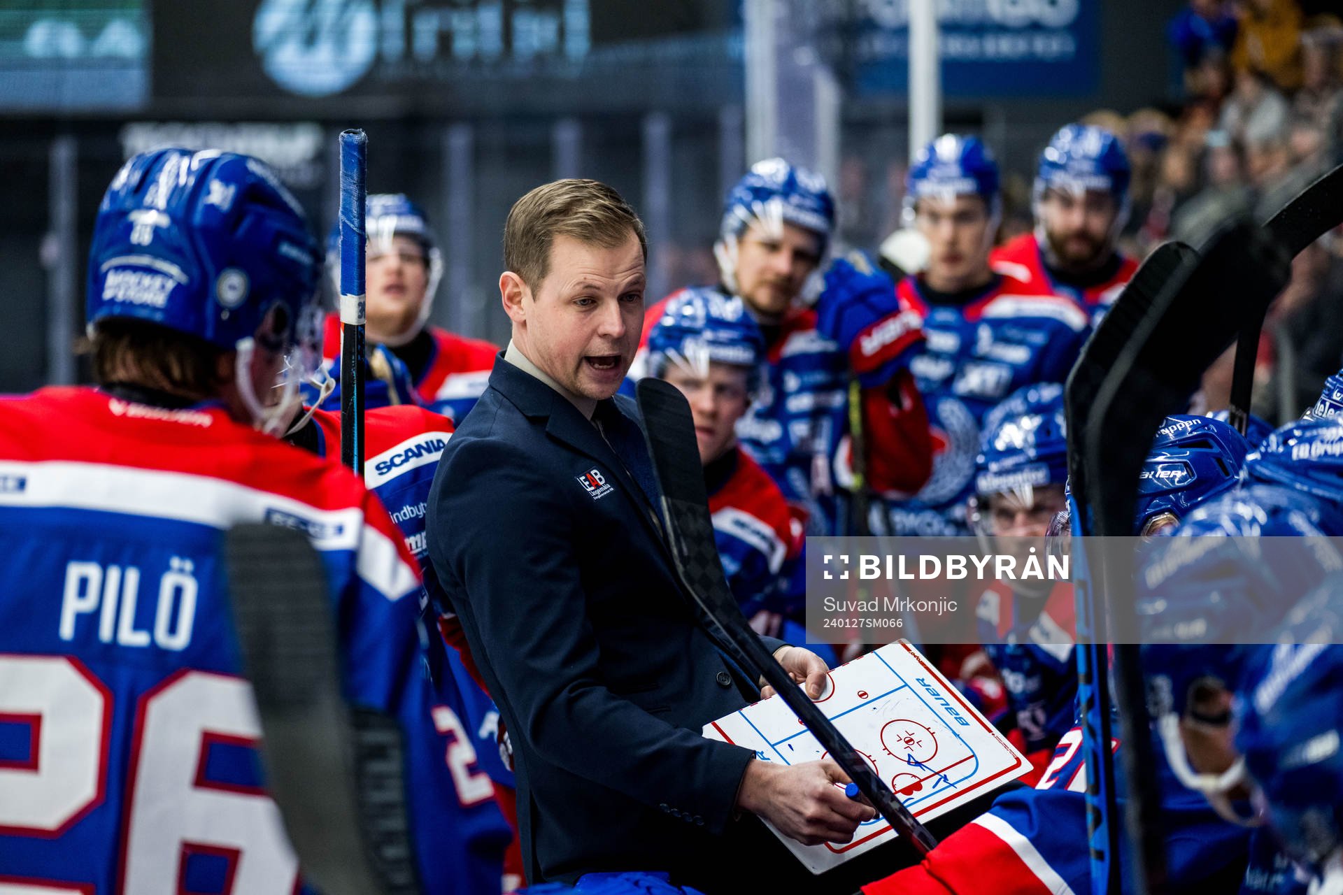 Oskarshamns tränare Martin Filander