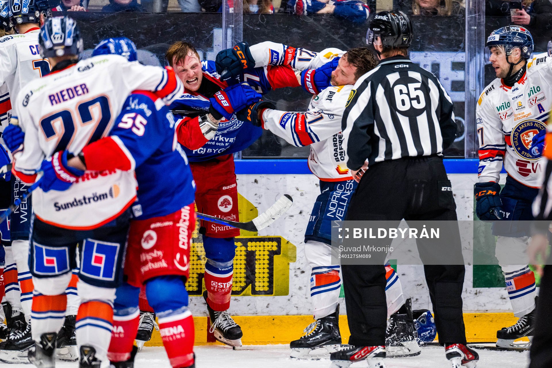 Oskarshamns Austin Wagner och Växjös Brian Cooper