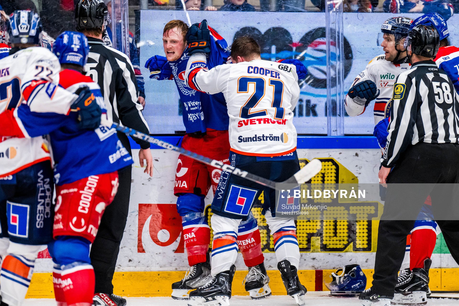 Oskarshamns Austin Wagner och Växjös Brian Cooper