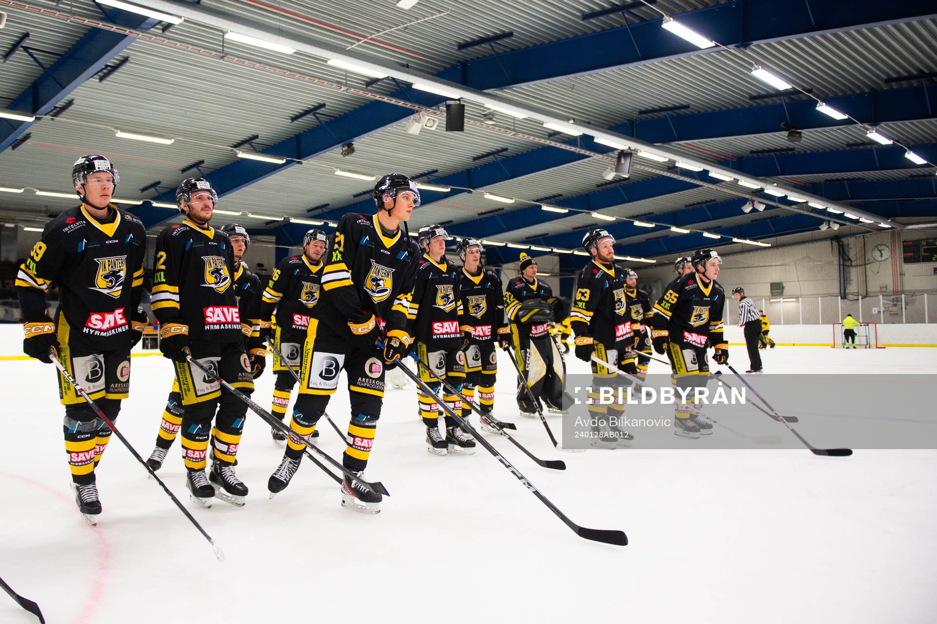 Pantern spelare jublar