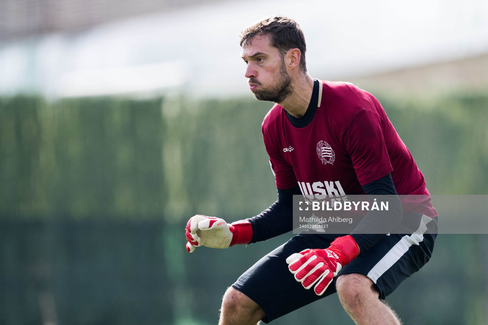 Hammarbys målvakt Davor Blazevic