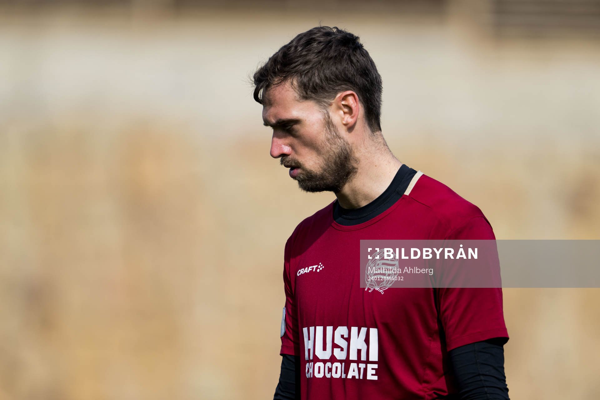 Hammarbys målvakt Davor Blazevic deppar