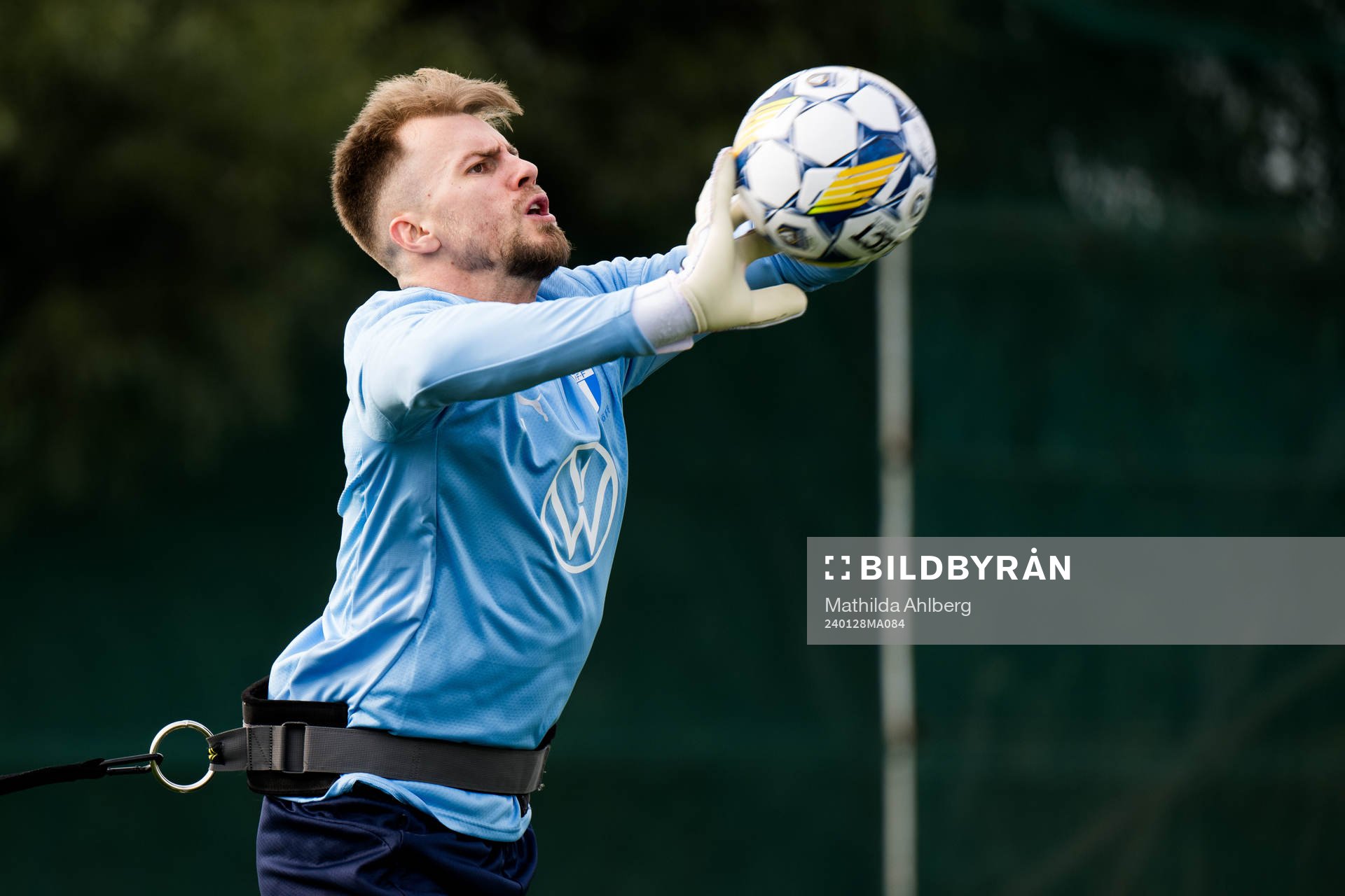 Malmö FFs målvakt Ricardo Friedrich
