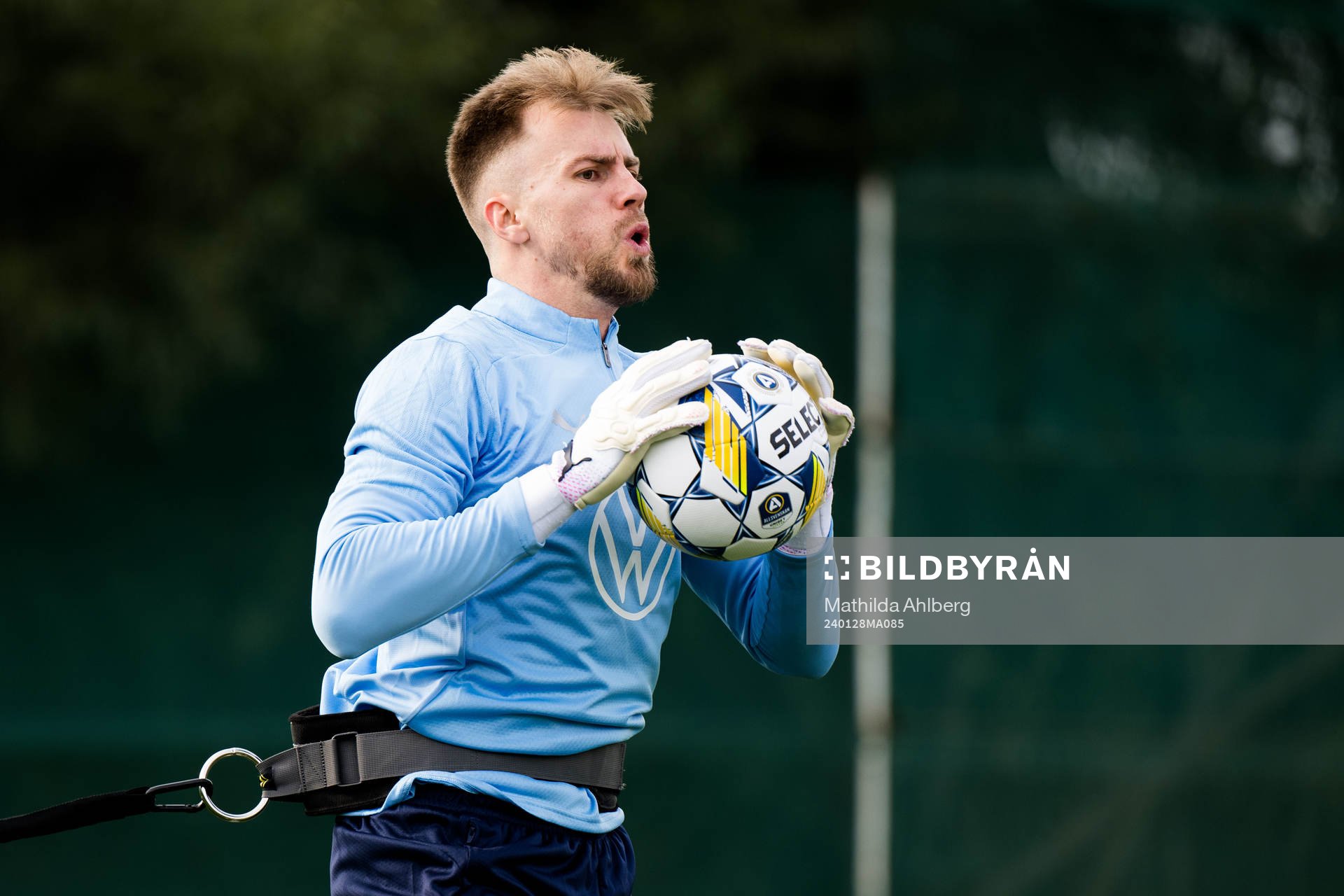 Malmö FFs målvakt Ricardo Friedrich