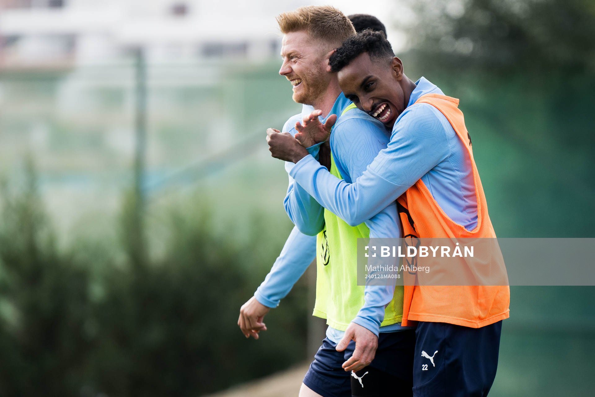 Malmö FFs Anders Christiansen och Taha Ali