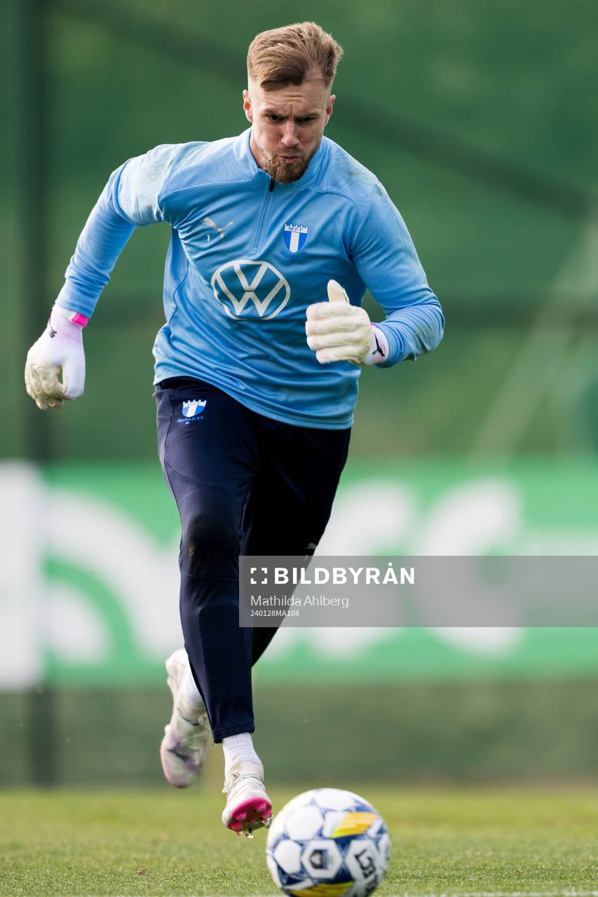 Malmö FFs målvakt Ricardo Friedrich