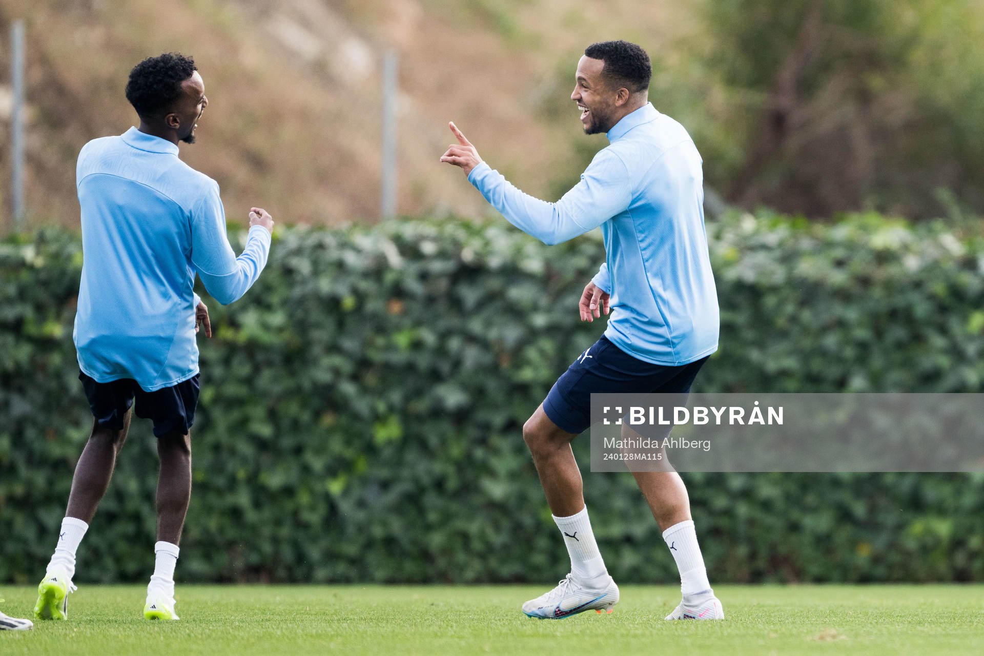 Malmö FFs Taha Ali och Martin Olsson
