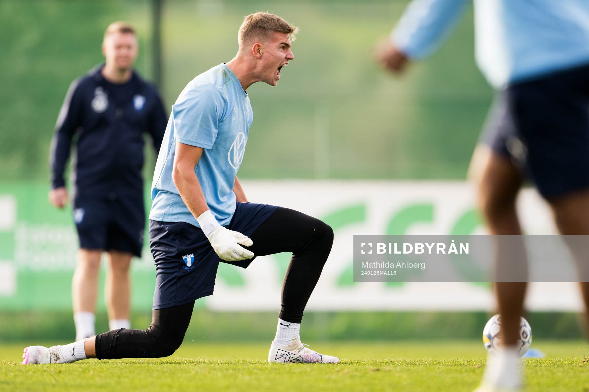 Malmö FFs målvakt Mathias Nilsson