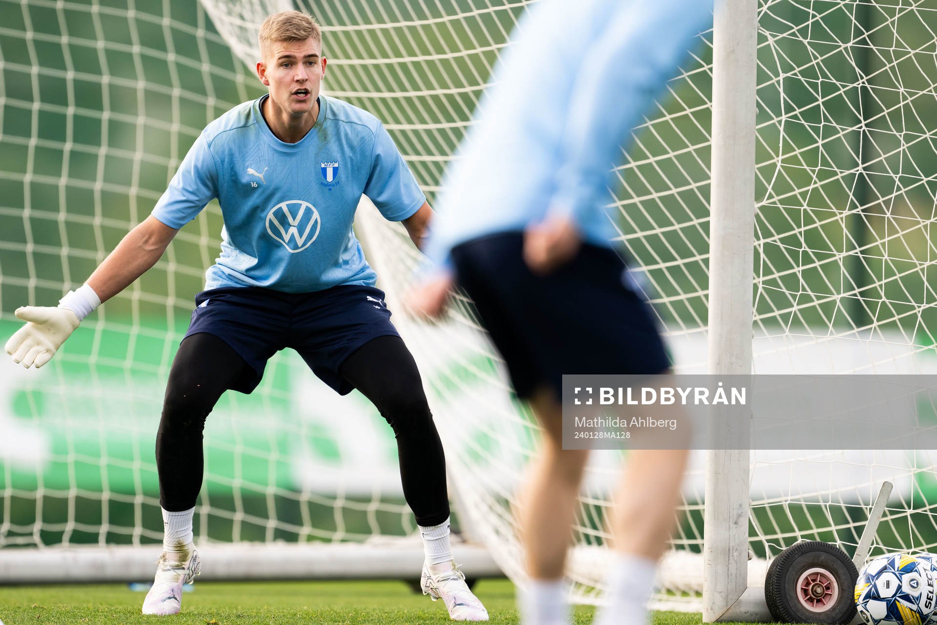 Målvakt Mathias Nilsson