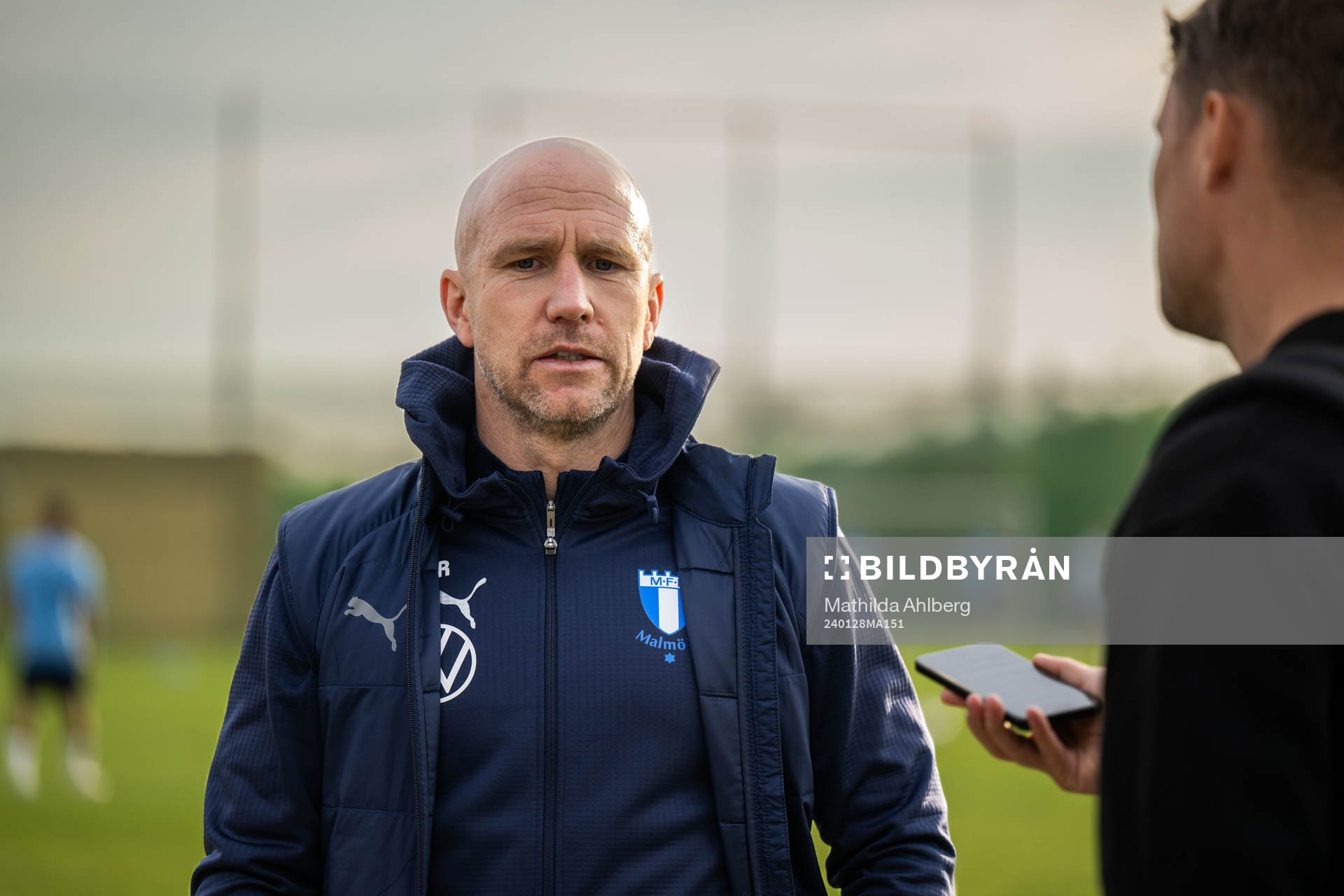 Tränare Henrik Rydström