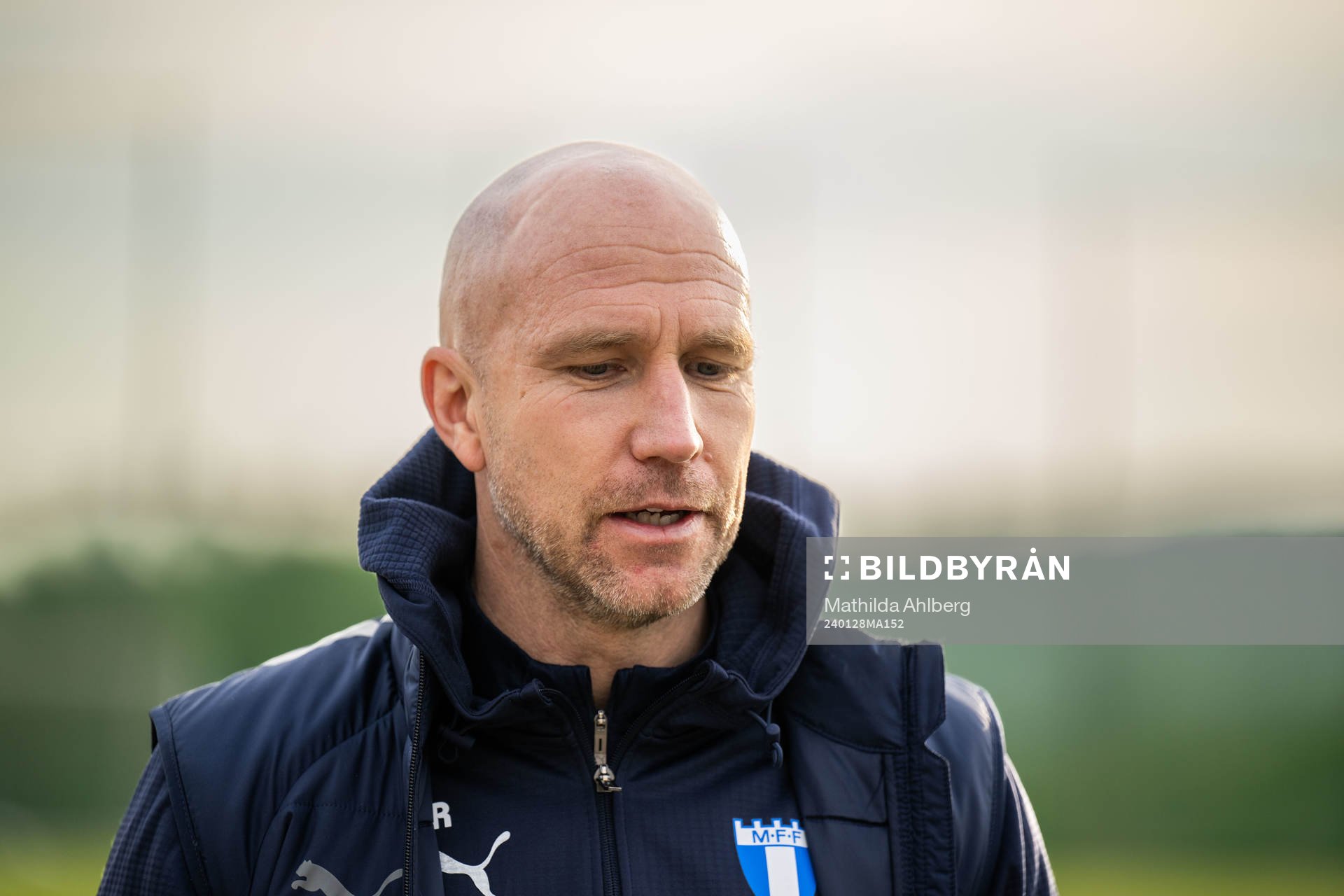 Tränare Henrik Rydström