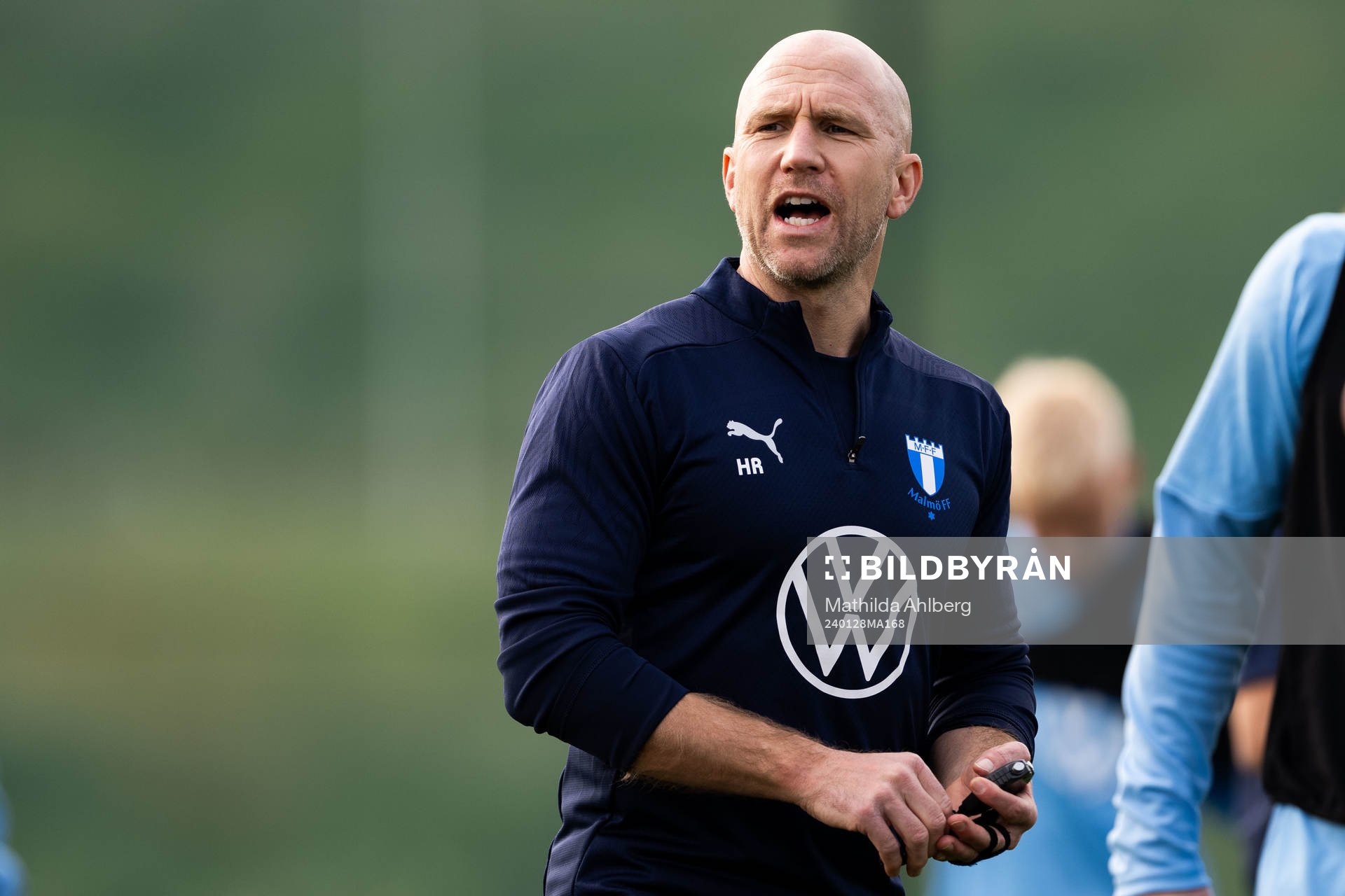 Tränare Henrik Rydström